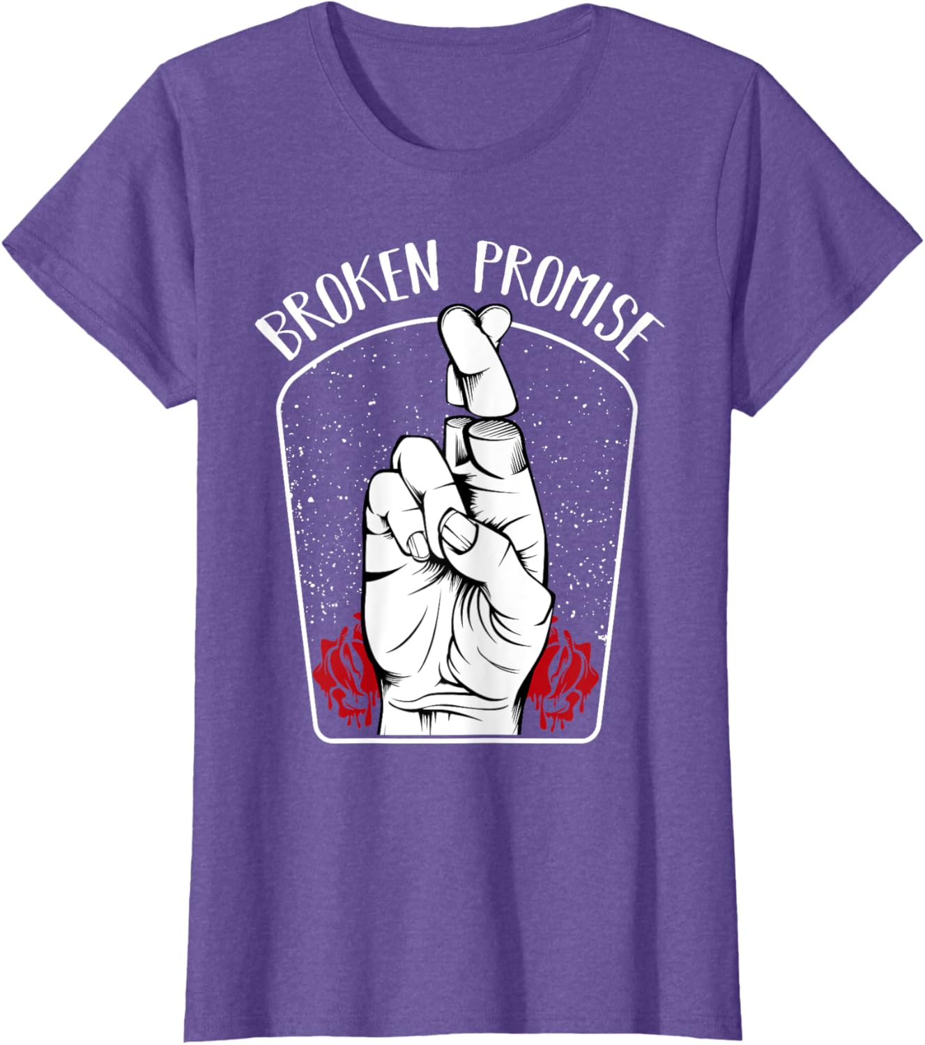 Broken Promise Aesthetic Vaporwave Anime Grunge Goth Kawaii T-shirt