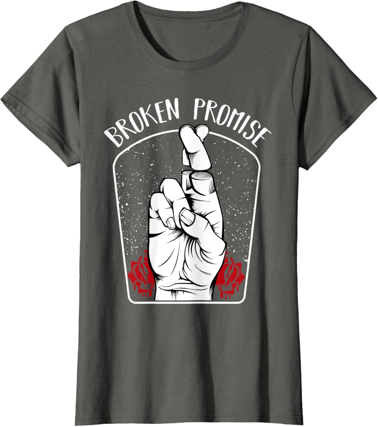 Broken Promise Aesthetic Vaporwave Anime Grunge Goth Kawaii T-shirt