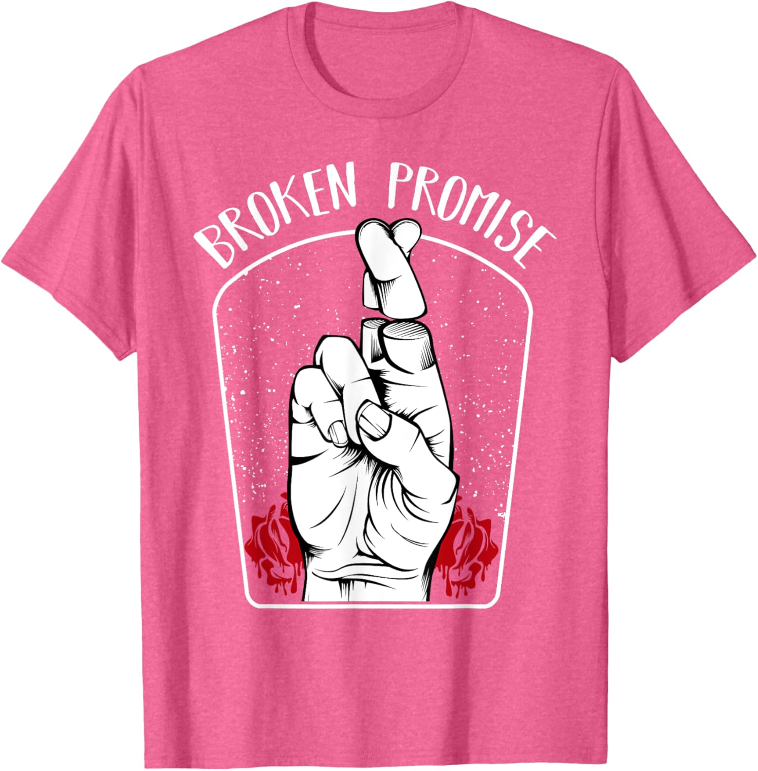 Broken Promise Aesthetic Vaporwave Anime Grunge Goth Kawaii T-shirt