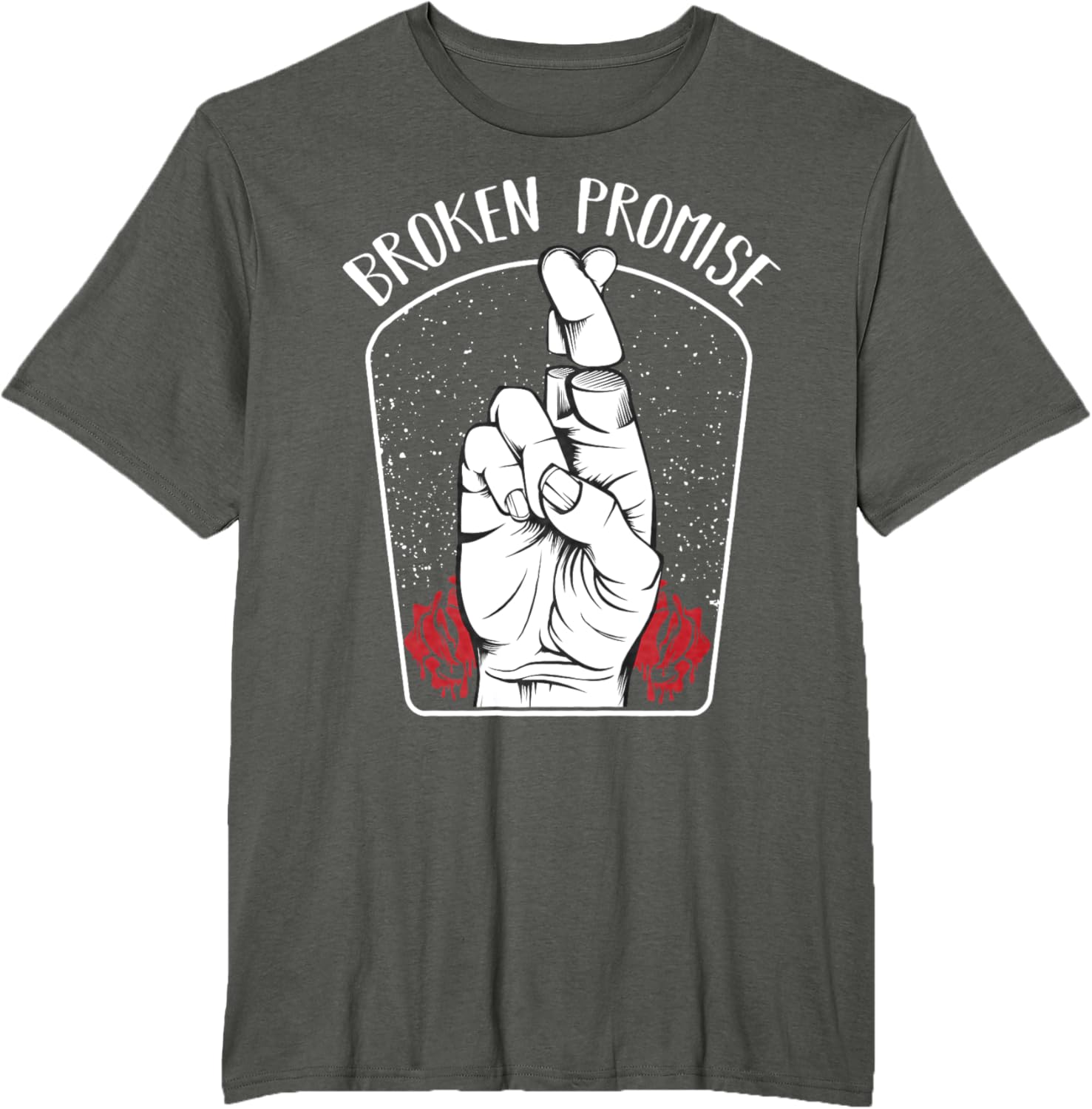 Broken Promise Aesthetic Vaporwave Anime Grunge Goth Kawaii T-shirt
