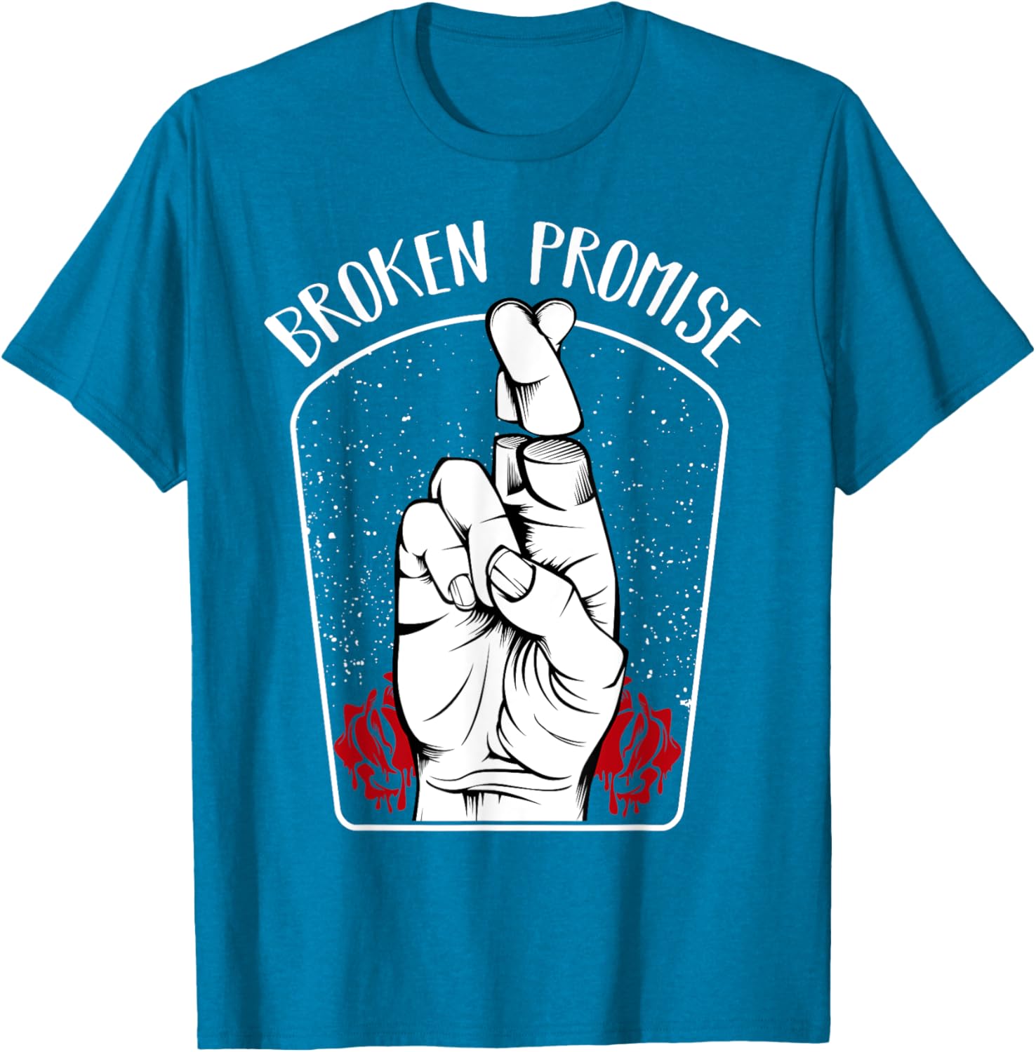 Broken Promise Aesthetic Vaporwave Anime Grunge Goth Kawaii T-shirt