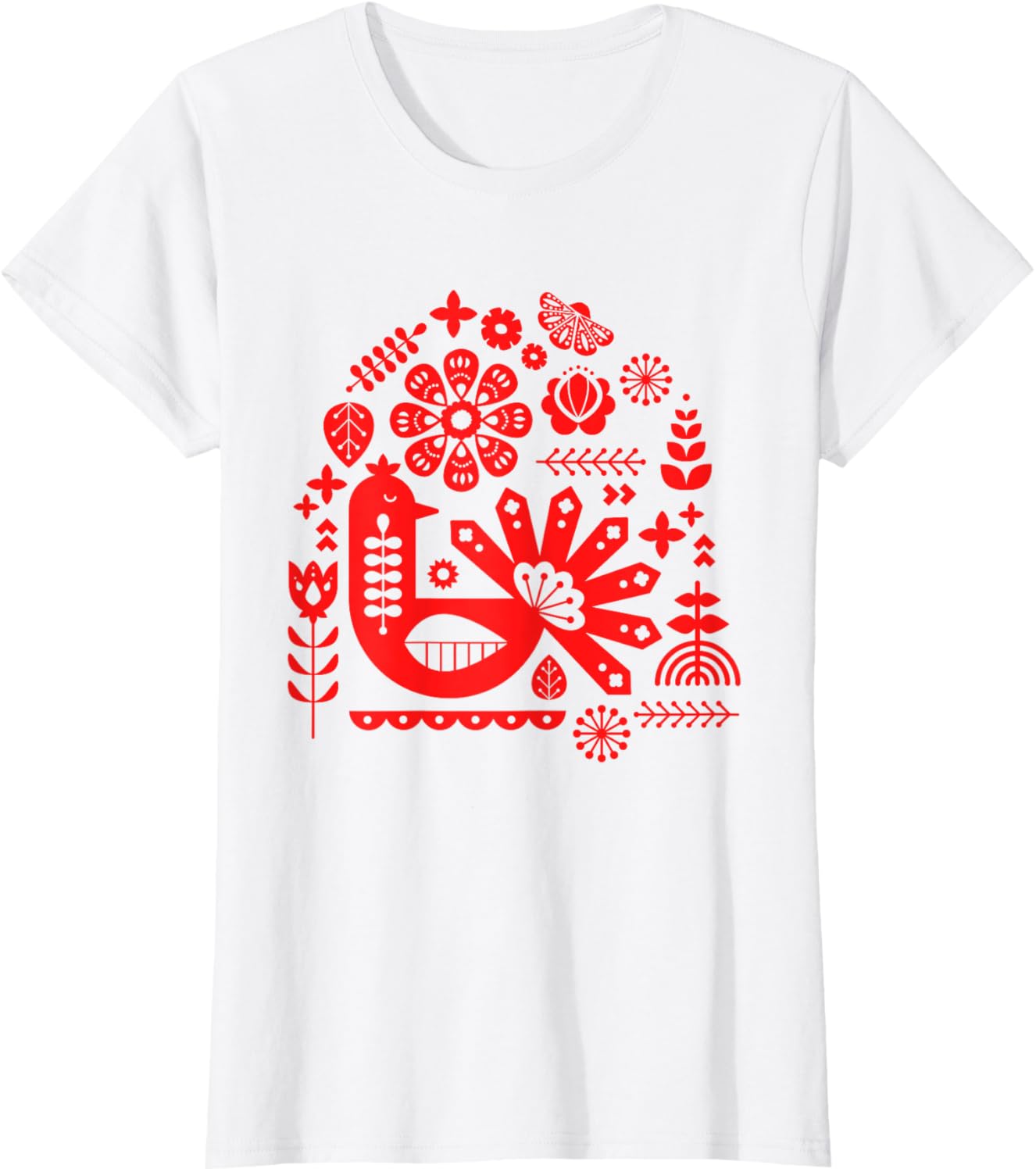 Ukrainian Bird Vyshyvanka Style T-shirt