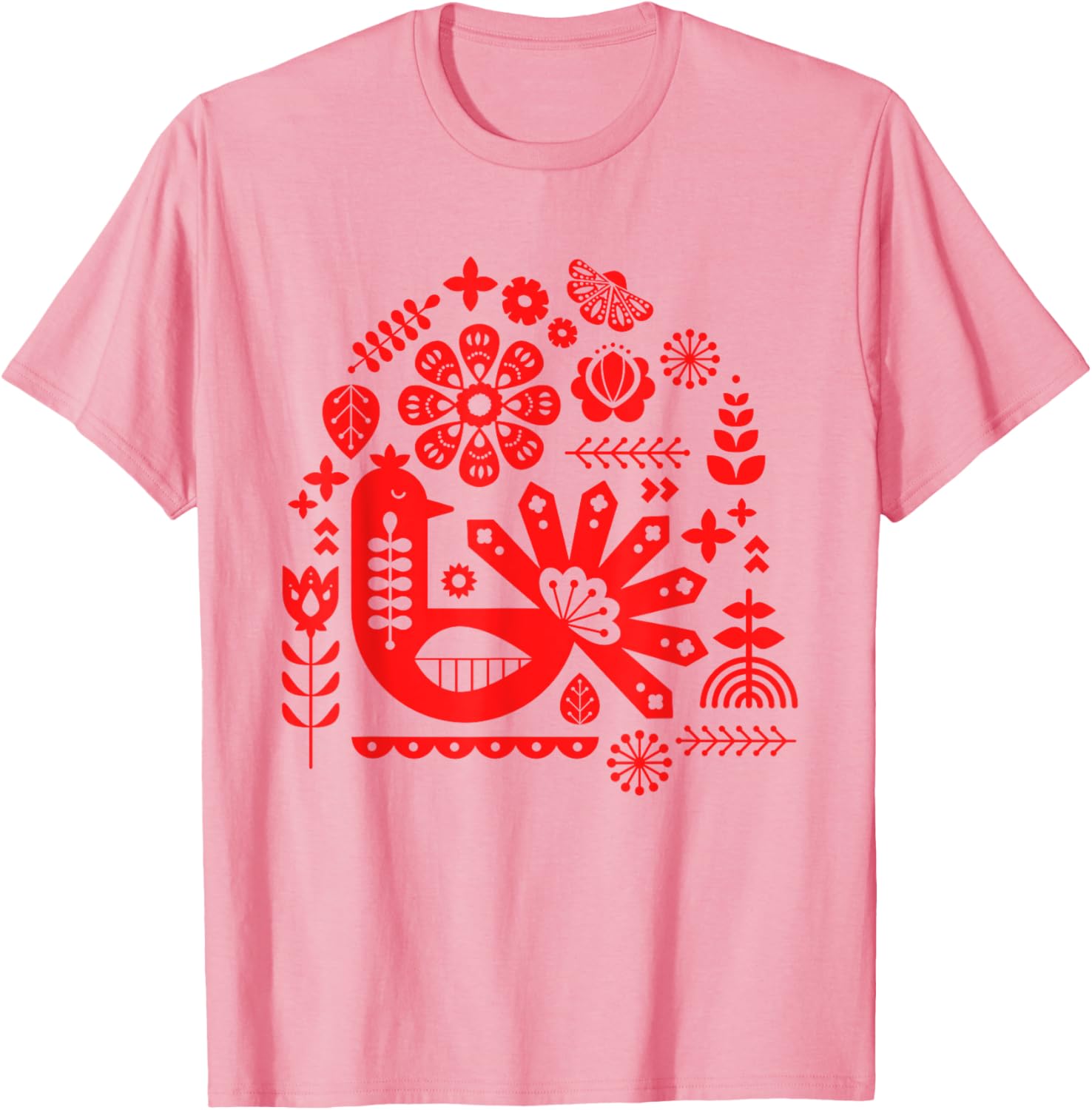 Ukrainian Bird Vyshyvanka Style T-shirt