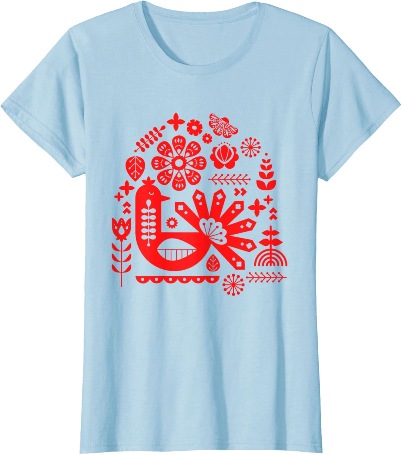 Ukrainian Bird Vyshyvanka Style T-shirt