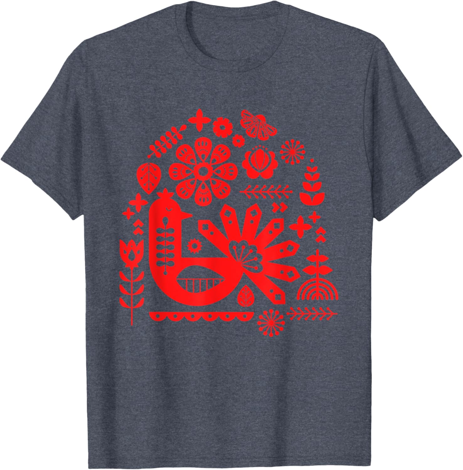 Ukrainian Bird Vyshyvanka Style T-shirt