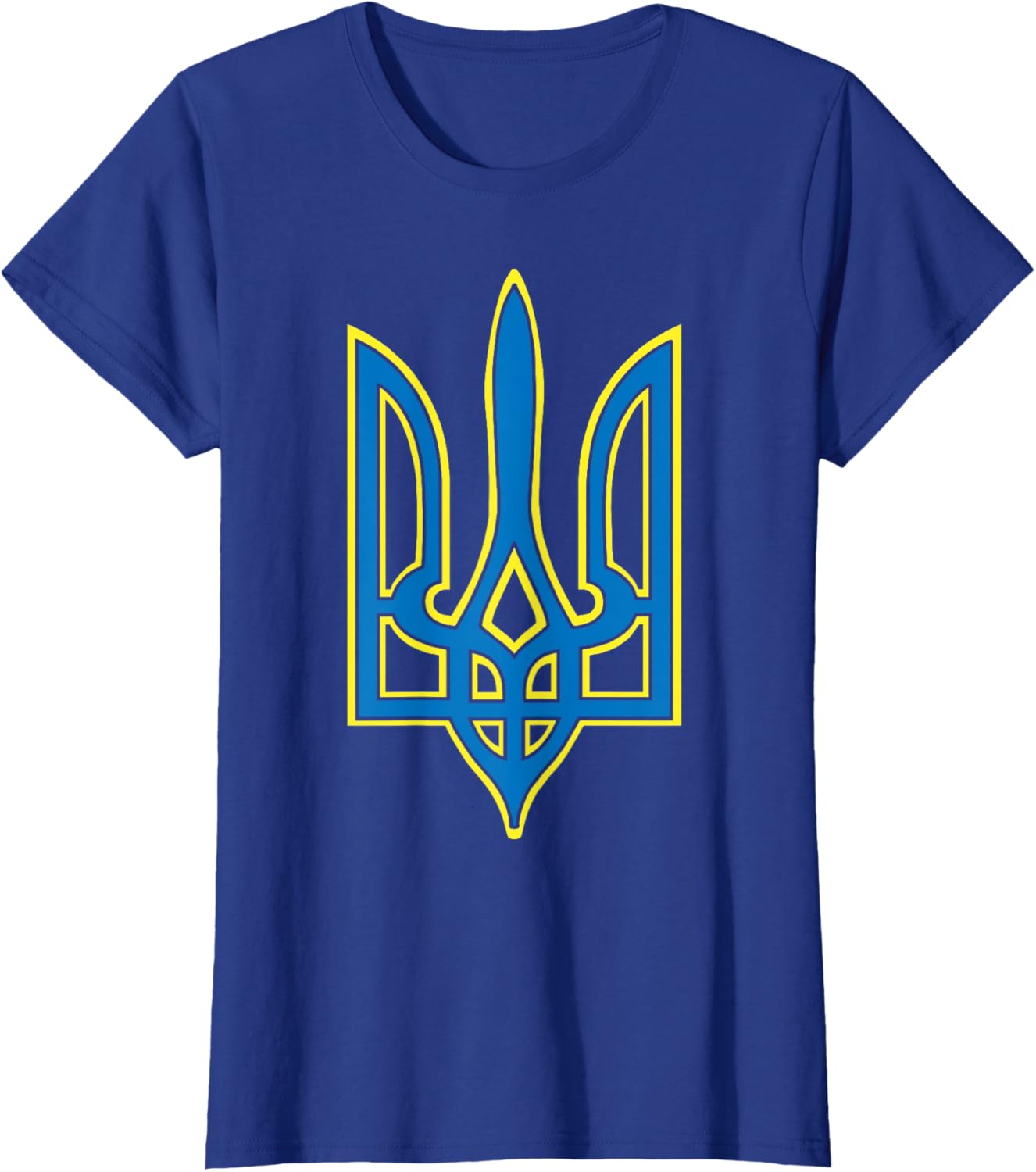 Ukraine Ukrainians Ukrainian Kiev Trysub Flag T-shirt