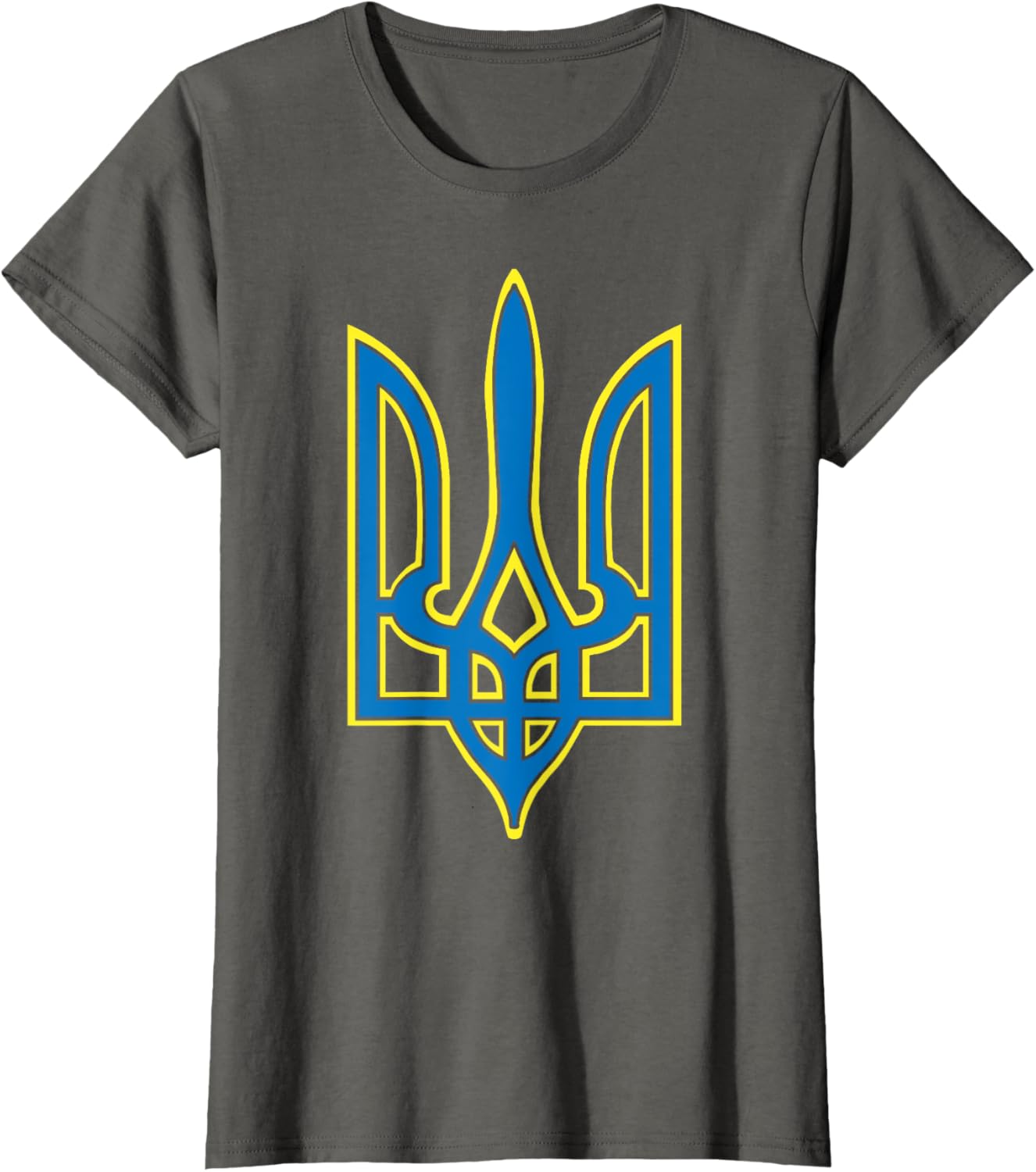 Ukraine Ukrainians Ukrainian Kiev Trysub Flag T-shirt