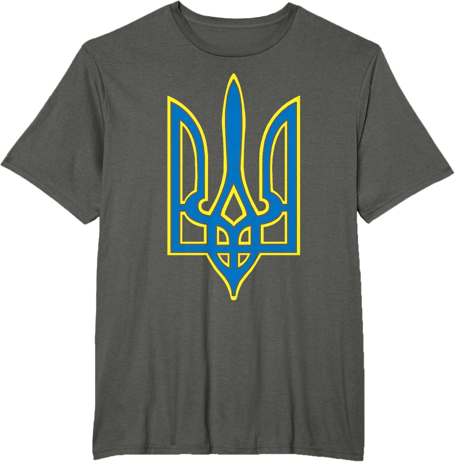 Ukraine Ukrainians Ukrainian Kiev Trysub Flag T-shirt