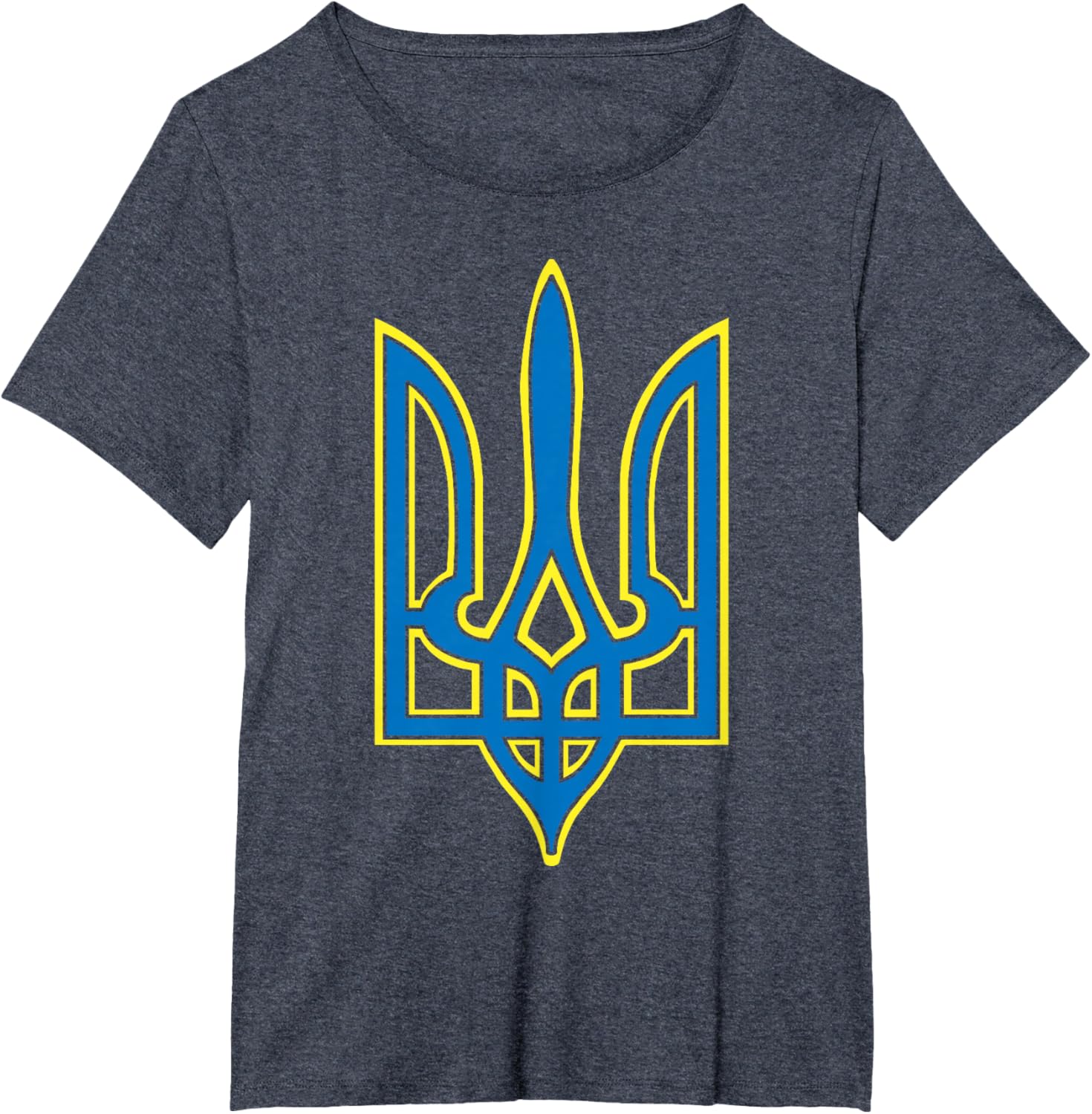 Ukraine Ukrainians Ukrainian Kiev Trysub Flag T-shirt