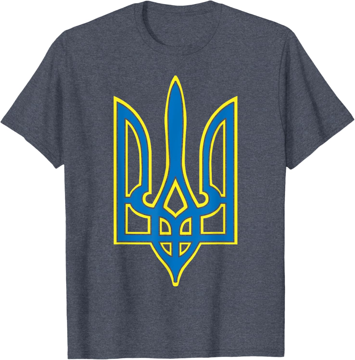 Ukraine Ukrainians Ukrainian Kiev Trysub Flag T-shirt