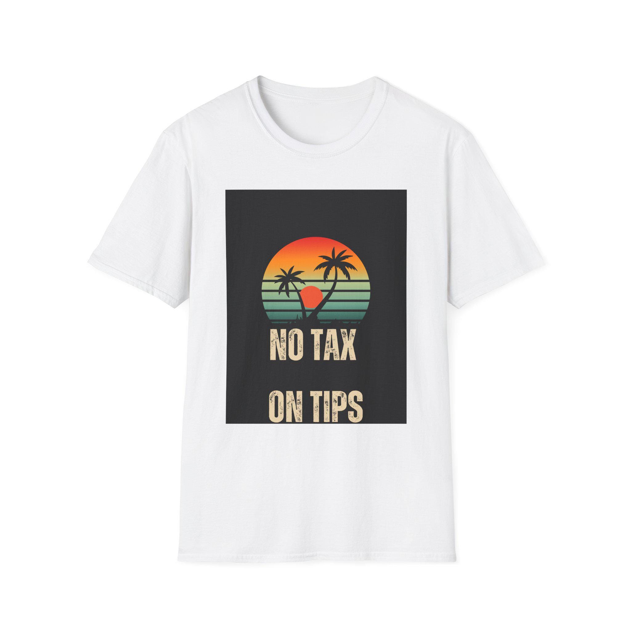 Unisex Softstyle T-shirt No Tax On Tips