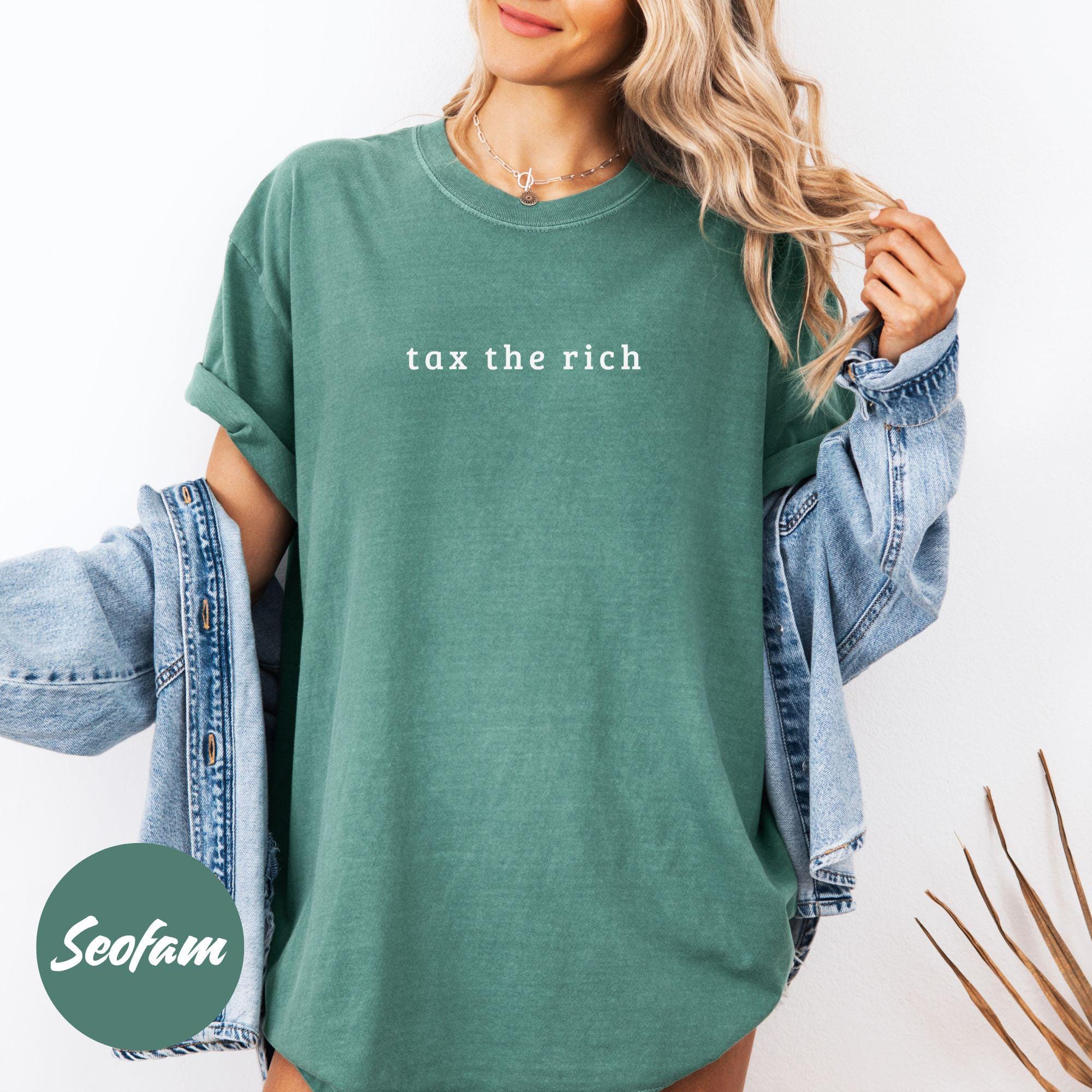 Tax The Rich Comfort Colors Shirt Tax Season Shirt Tax Day Shirt Funny Tax Shirt Funny Accountant Shirt Retro Tax Shirt Anti Trump