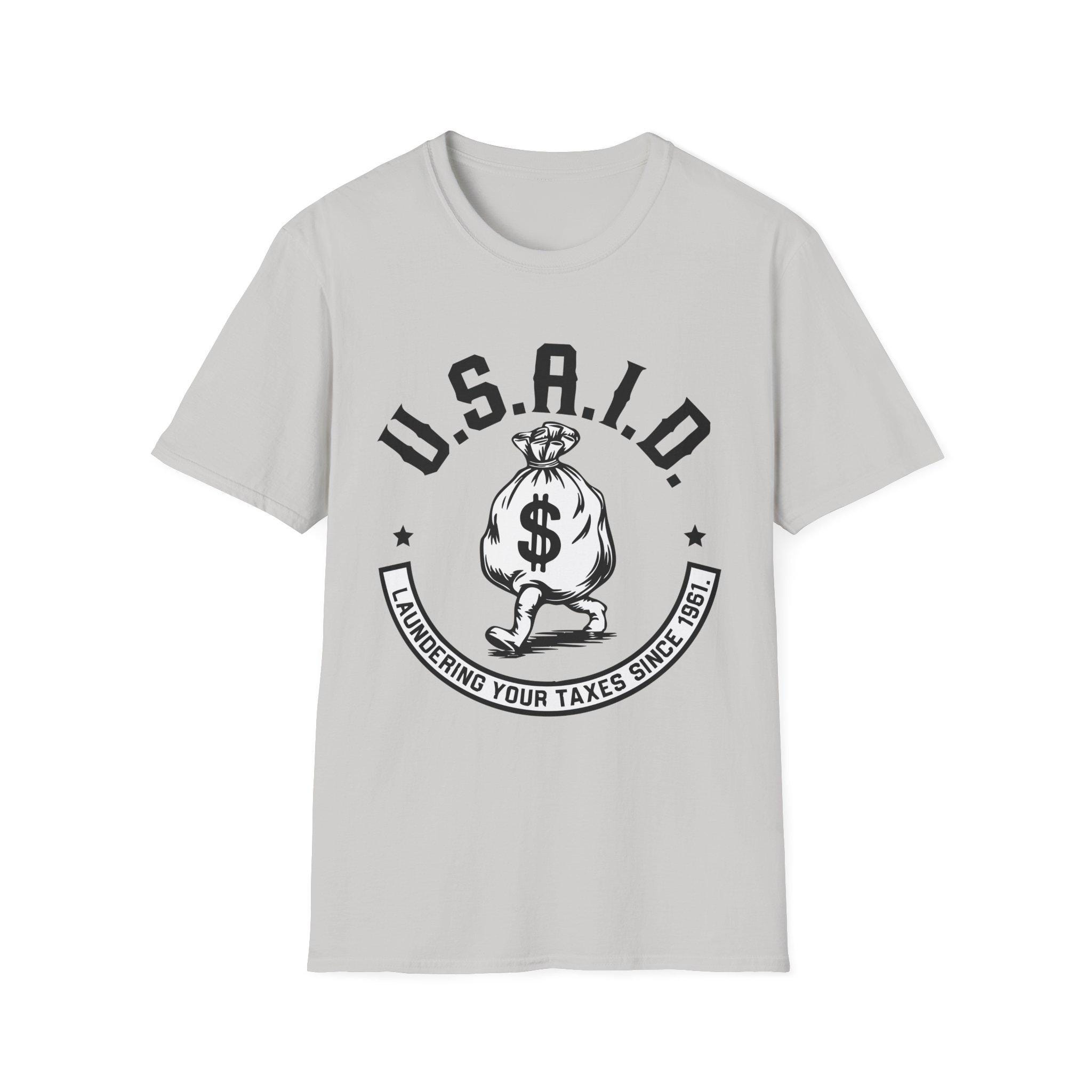Funny Tax-usaid Design T-shirt Perfect For Tax Season Gift For Accountants Humor Clothing Unisex Softstyle Tee