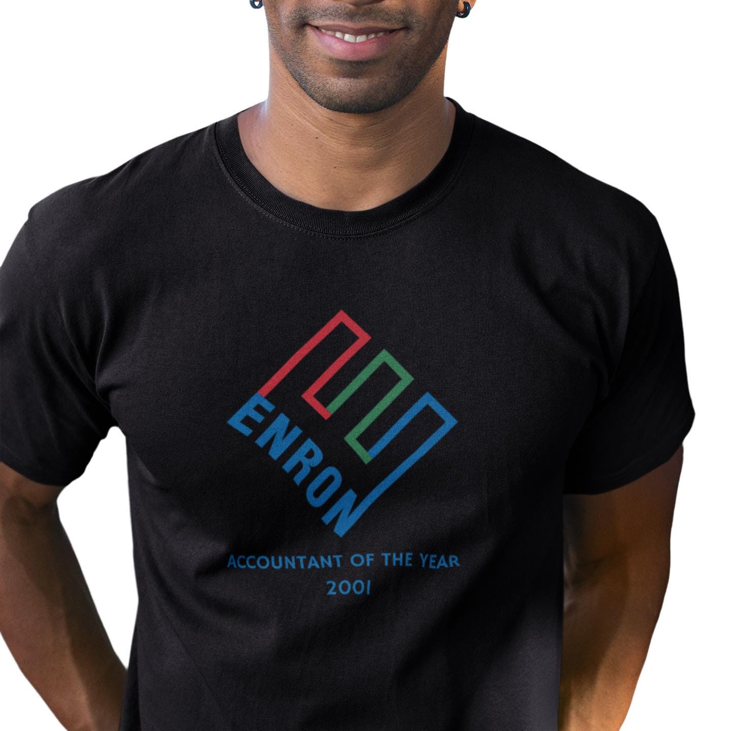 Accountant Gift T-shirt Tax Season Stress Relief Co Worker Gifts For Accountants Enron Scandal Funny Shirt