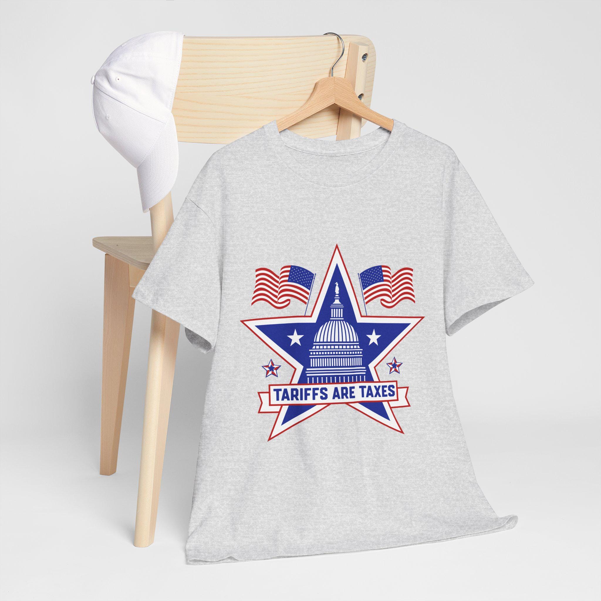 Tariffs Are Taxes T Shirt – Fdt – Support Democracy – American Themed Resistance