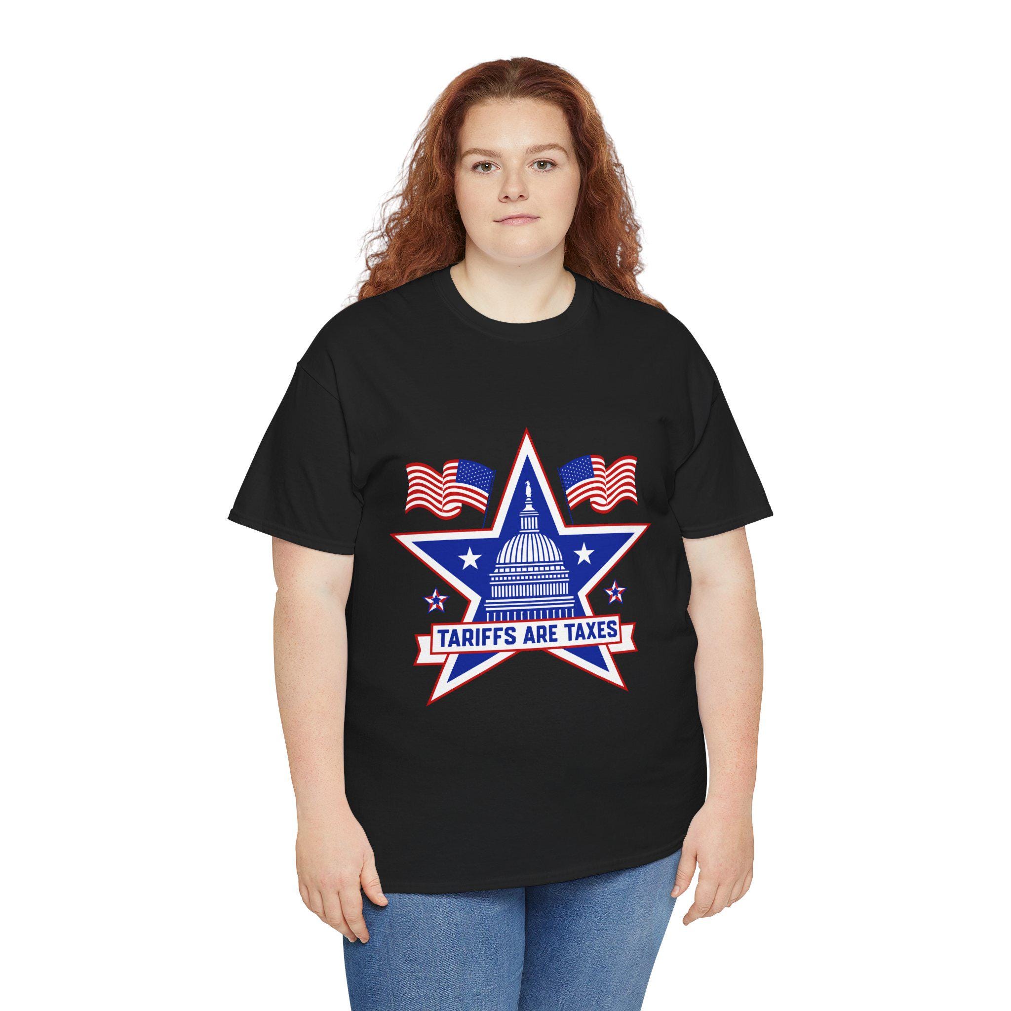 Tariffs Are Taxes T Shirt - Fdt - Support Democracy - American Themed Resistance