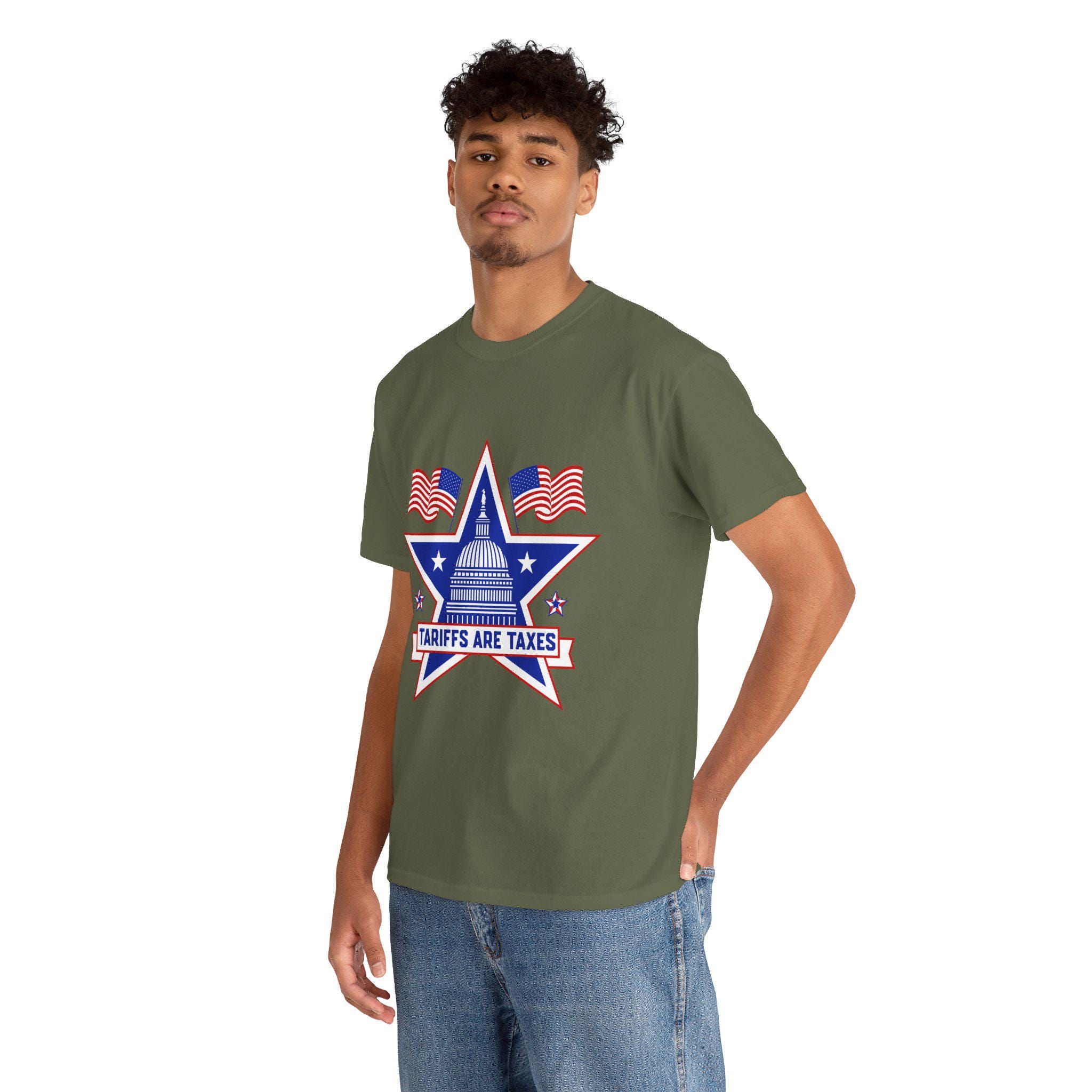 Tariffs Are Taxes T Shirt - Fdt - Support Democracy - American Themed Resistance