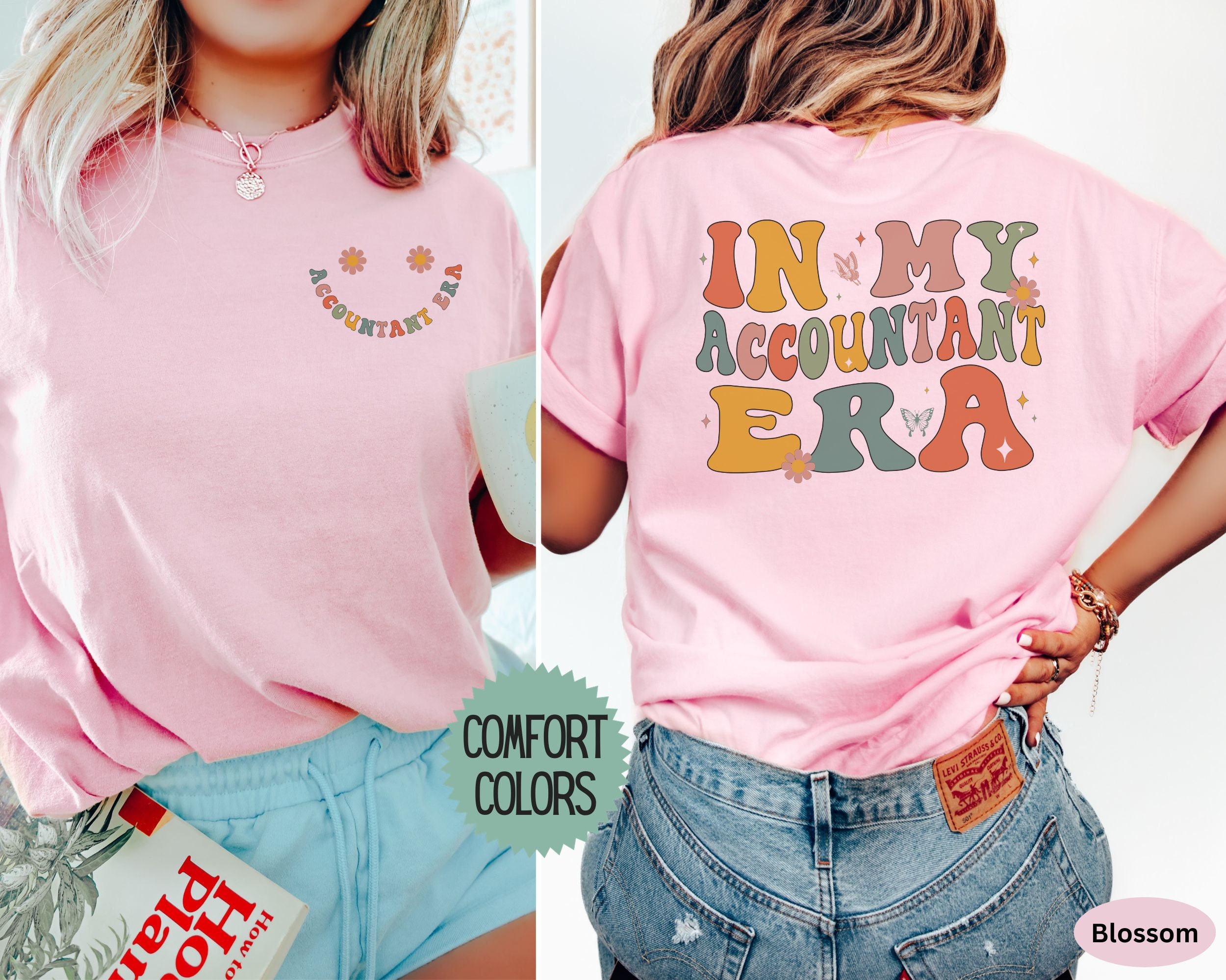 Accountant T Shirt Comfort Colors In My Accountant Era Shirt Accountant T-shirt Tax Accountant Shirt For Accountant Gift Funny Cpa Tshirt