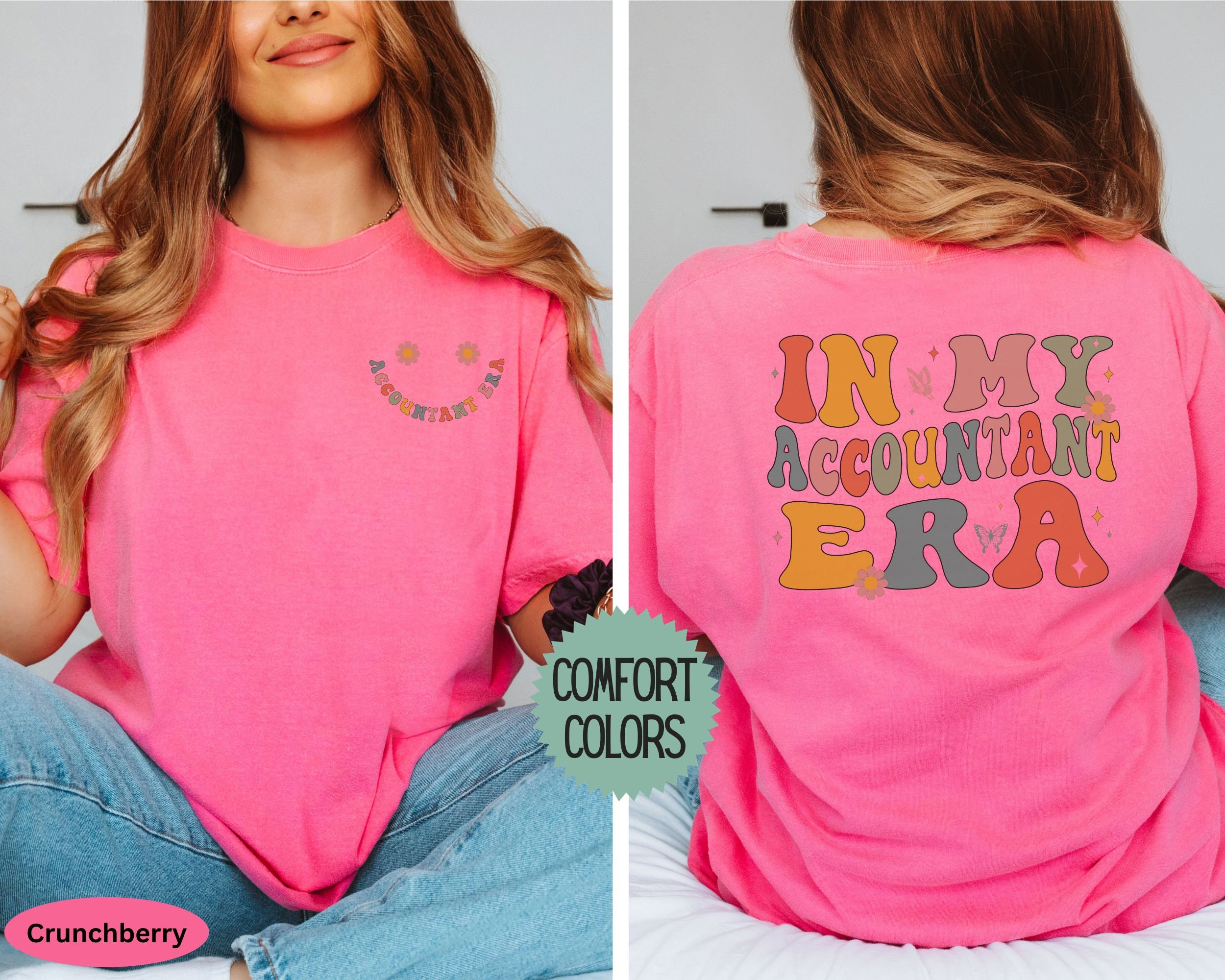 Accountant T Shirt Comfort Colors In My Accountant Era Shirt Accountant T-shirt Tax Accountant Shirt For Accountant Gift Funny Cpa Tshirt