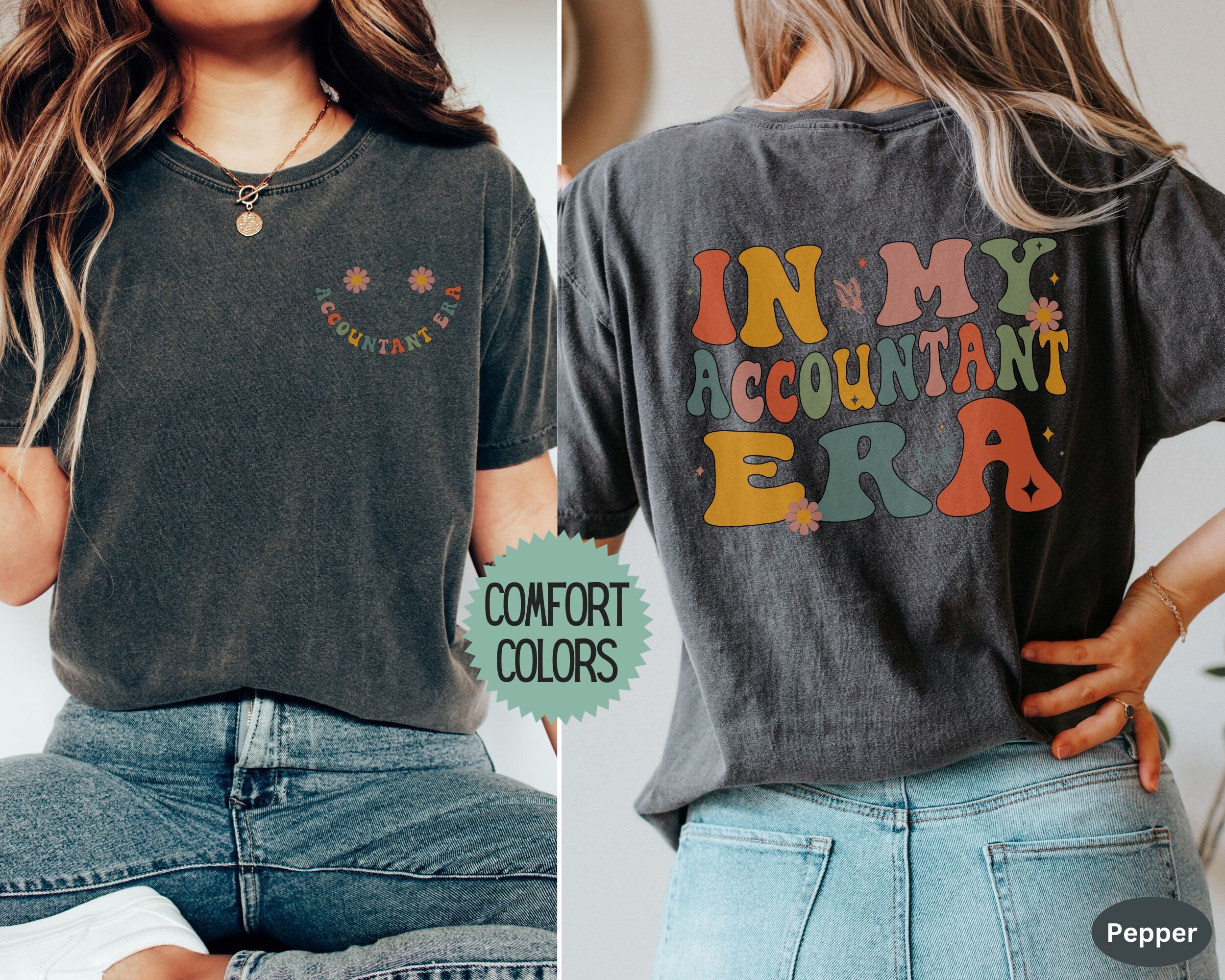 Accountant T Shirt Comfort Colors In My Accountant Era Shirt Accountant T-shirt Tax Accountant Shirt For Accountant Gift Funny Cpa Tshirt