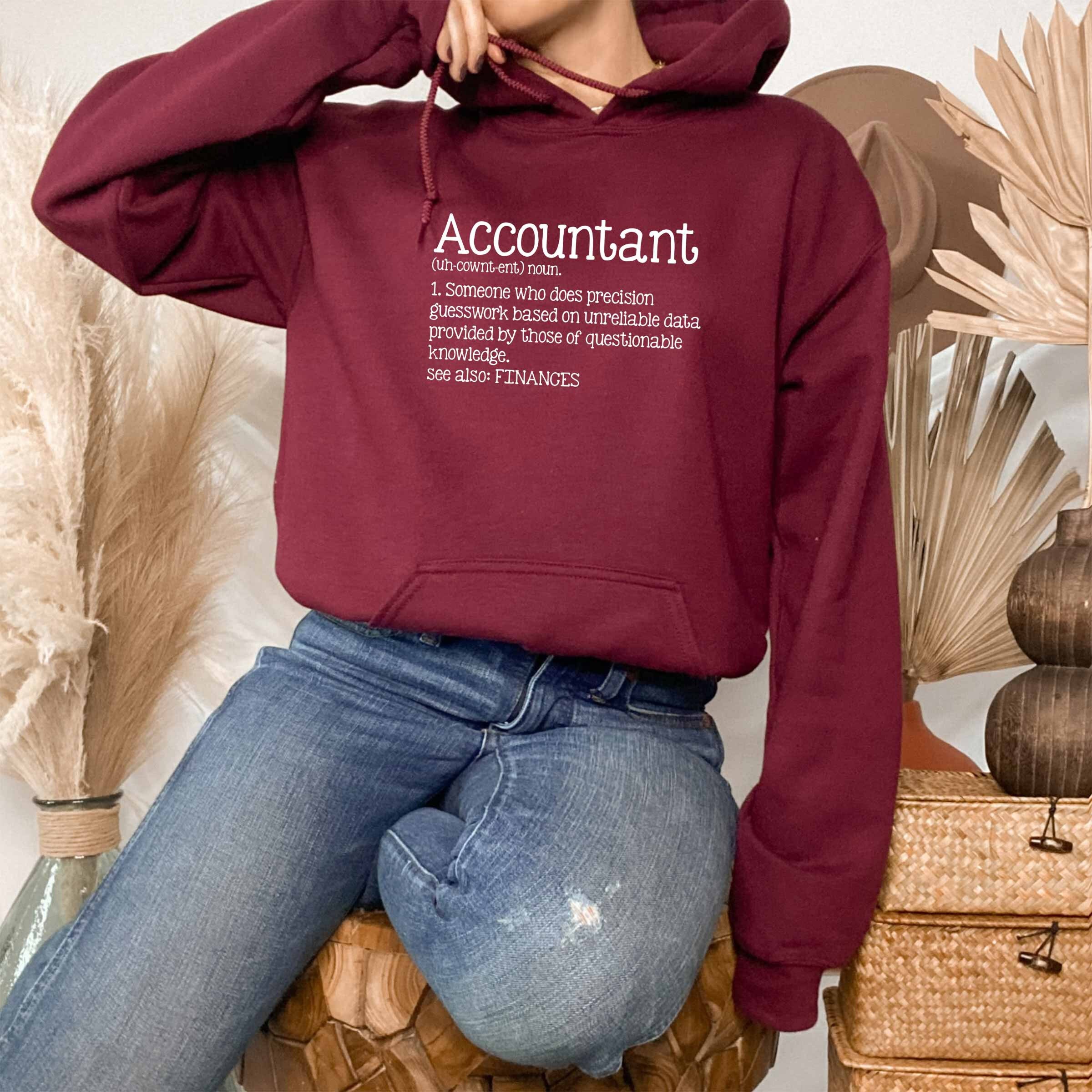 Accountant Hoodie Finance Business Hoodie Book Keeping Hoodie Boss Banker Gift Office Worker Hoodie Technology Data Hoodieauditor Tax