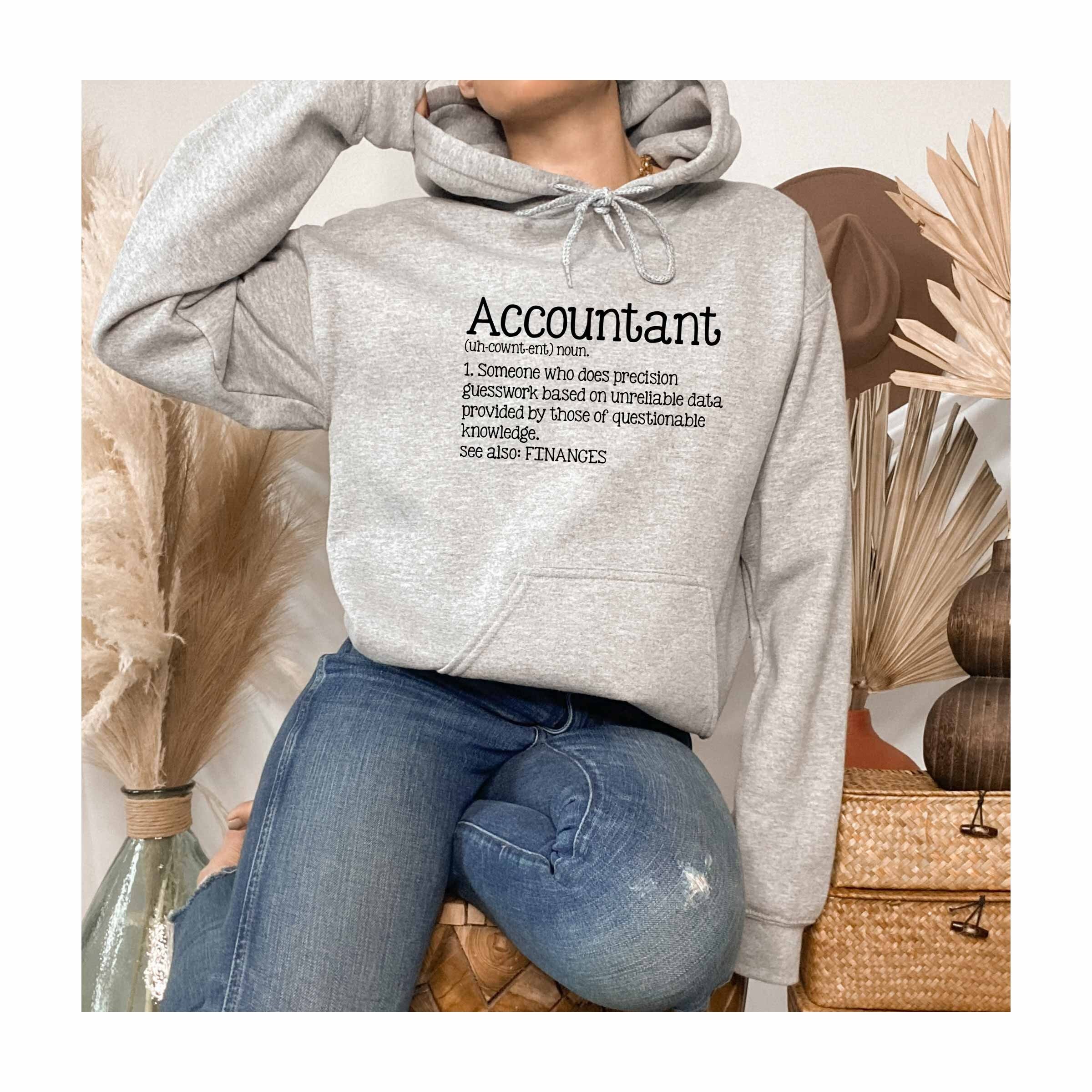 Accountant Hoodie Finance Business Hoodie Book Keeping Hoodie Boss Banker Gift Office Worker Hoodie Technology Data Hoodieauditor Tax