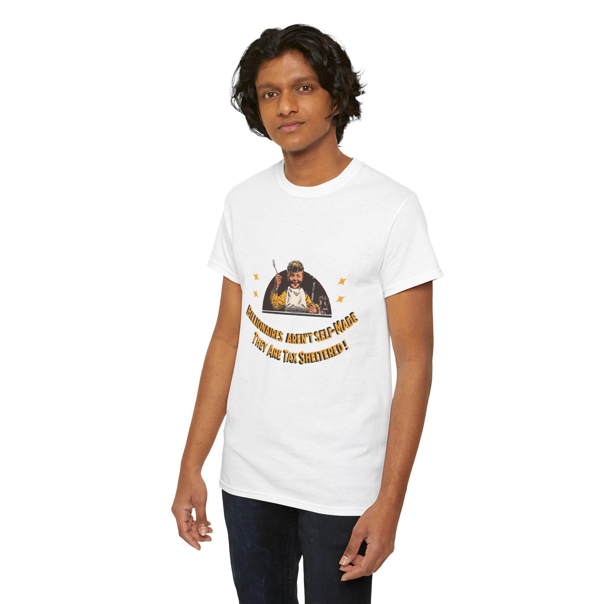 Political Statement T-shirt Billionaires Tax Protest Tee Activist Unisex Shirt Social Justice Apparel Wealth Inequality Top