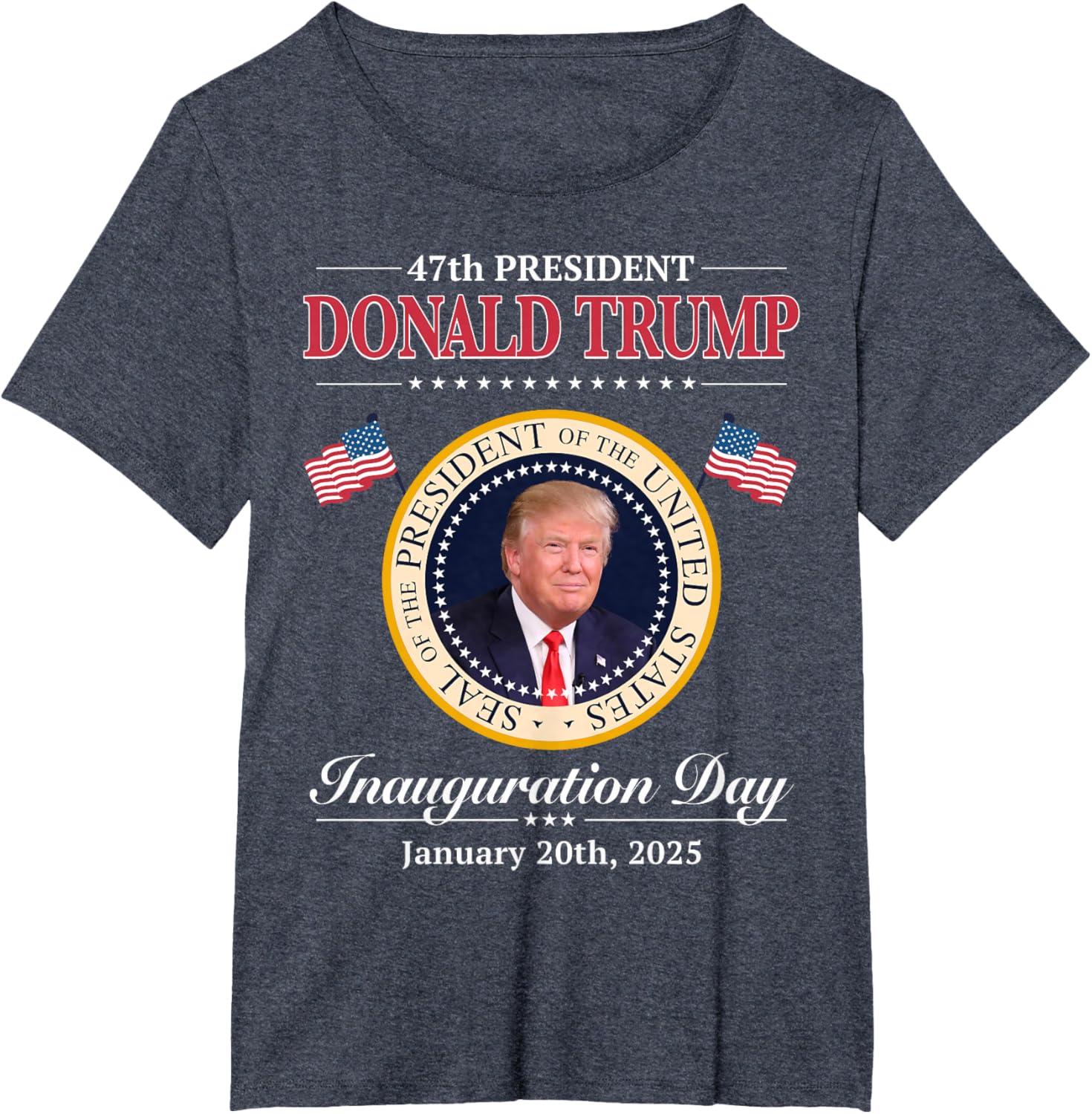 Donald Trump 47th President Inauguration 2025 Supporters T-shirt