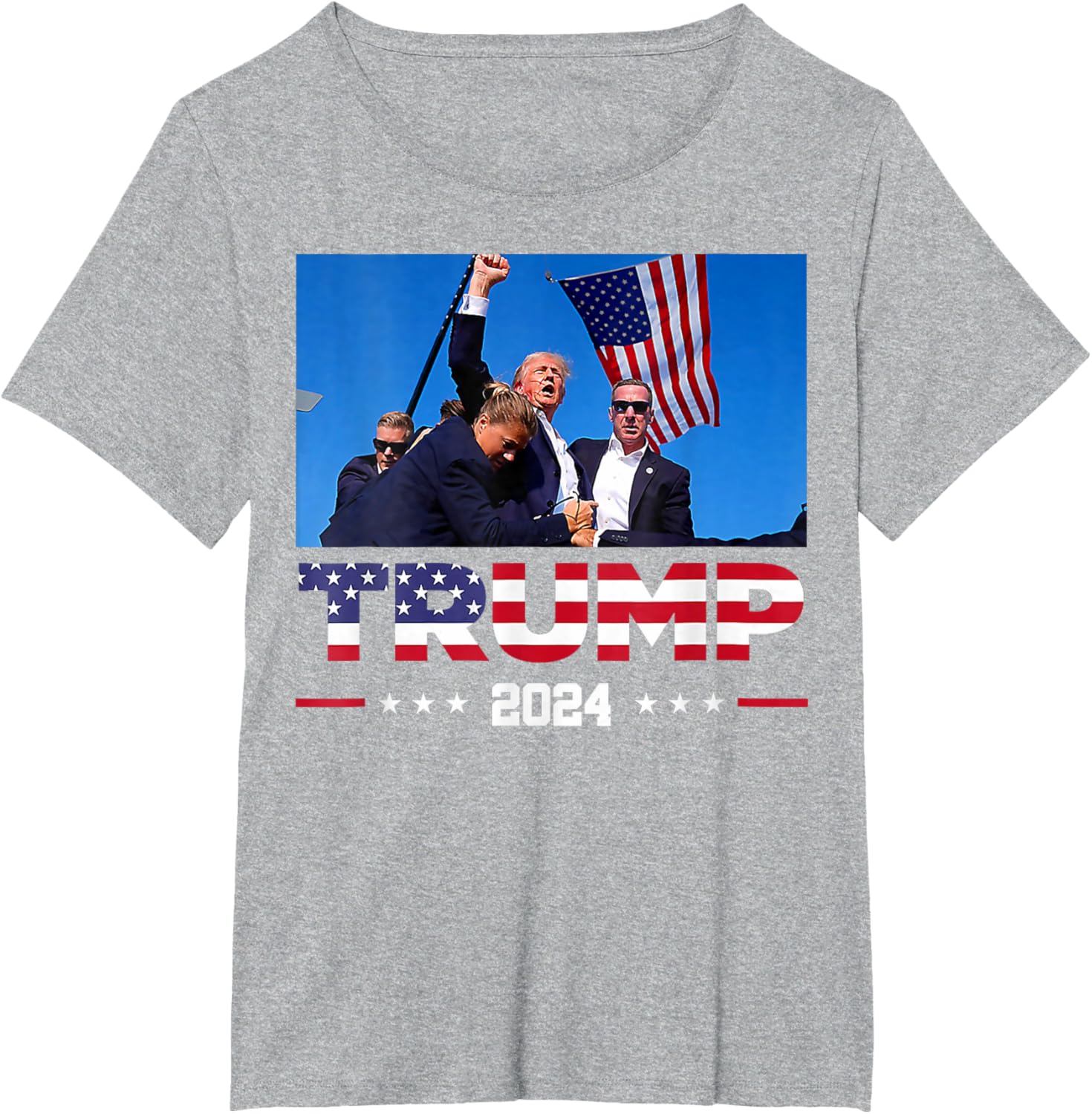 Trump Assassination Attempt Photo Take America Back 2024 T-shirt