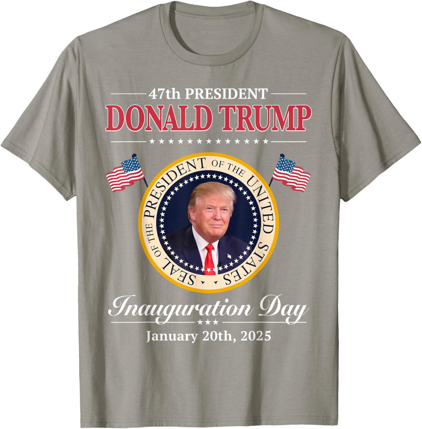 Donald Trump 47th President Inauguration 2025 Supporters T-shirt