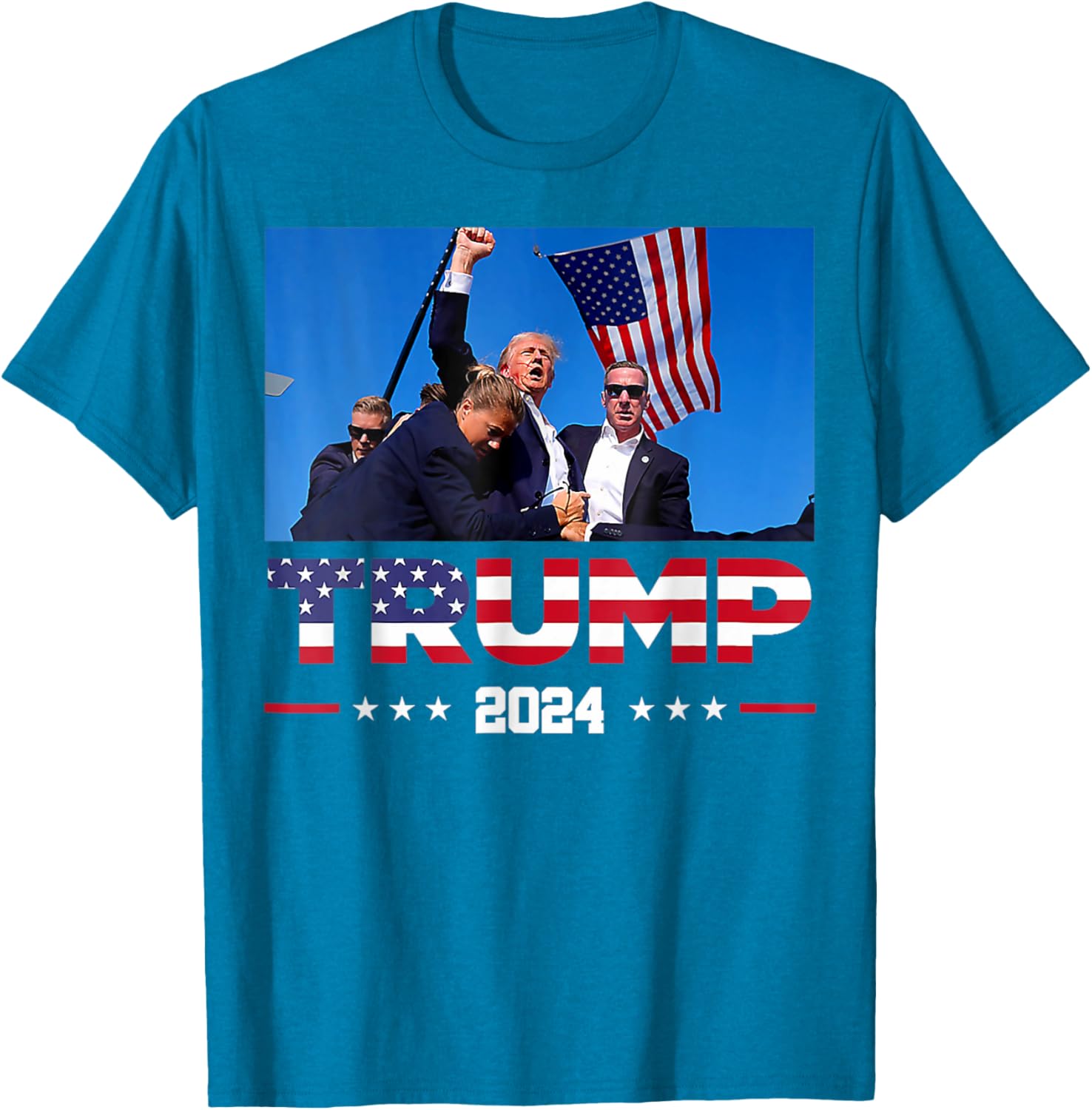 Trump Assassination Attempt Photo Take America Back 2024 T-shirt