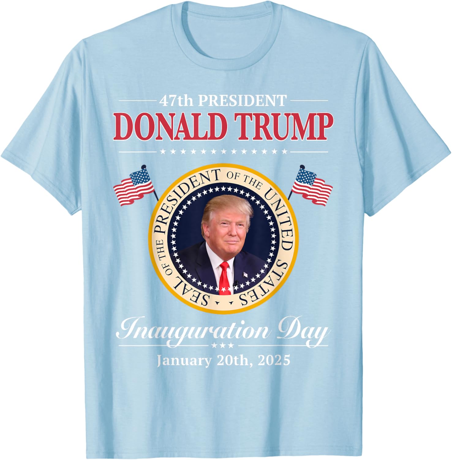 Donald Trump 47th President Inauguration 2025 Supporters T-shirt