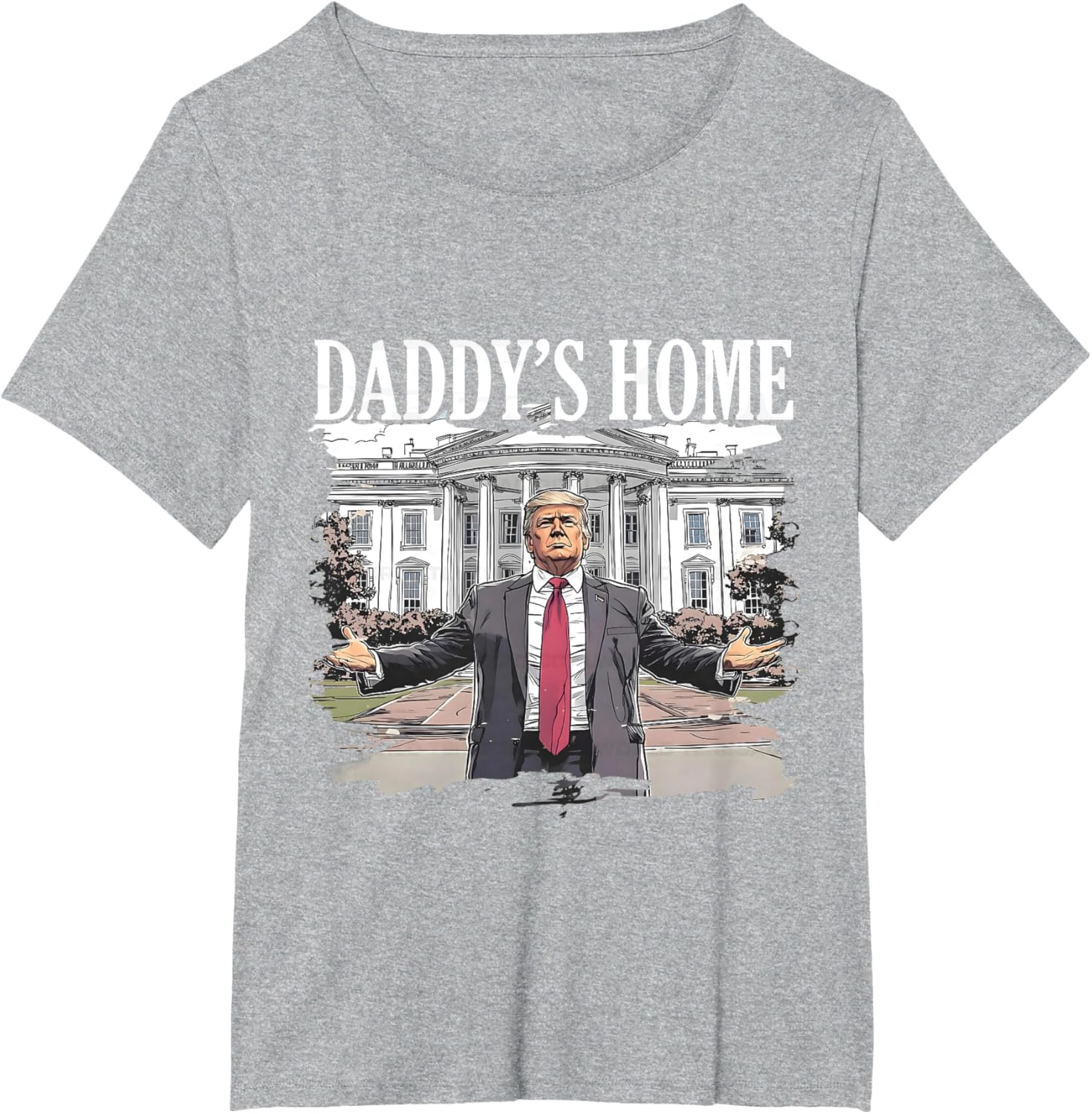 Trump Daddys Home White House 2024 T-shirt