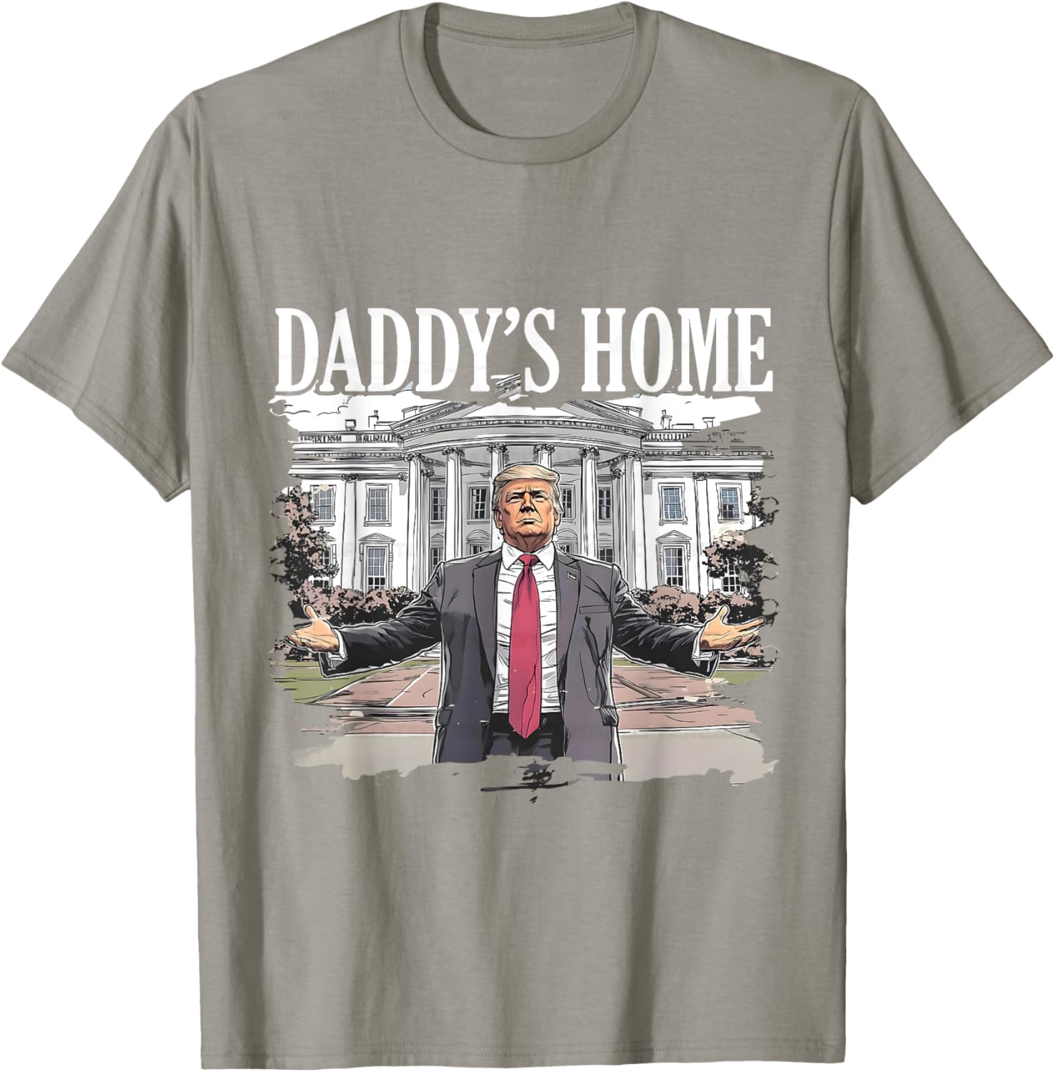 Trump Daddys Home White House 2024 T-shirt