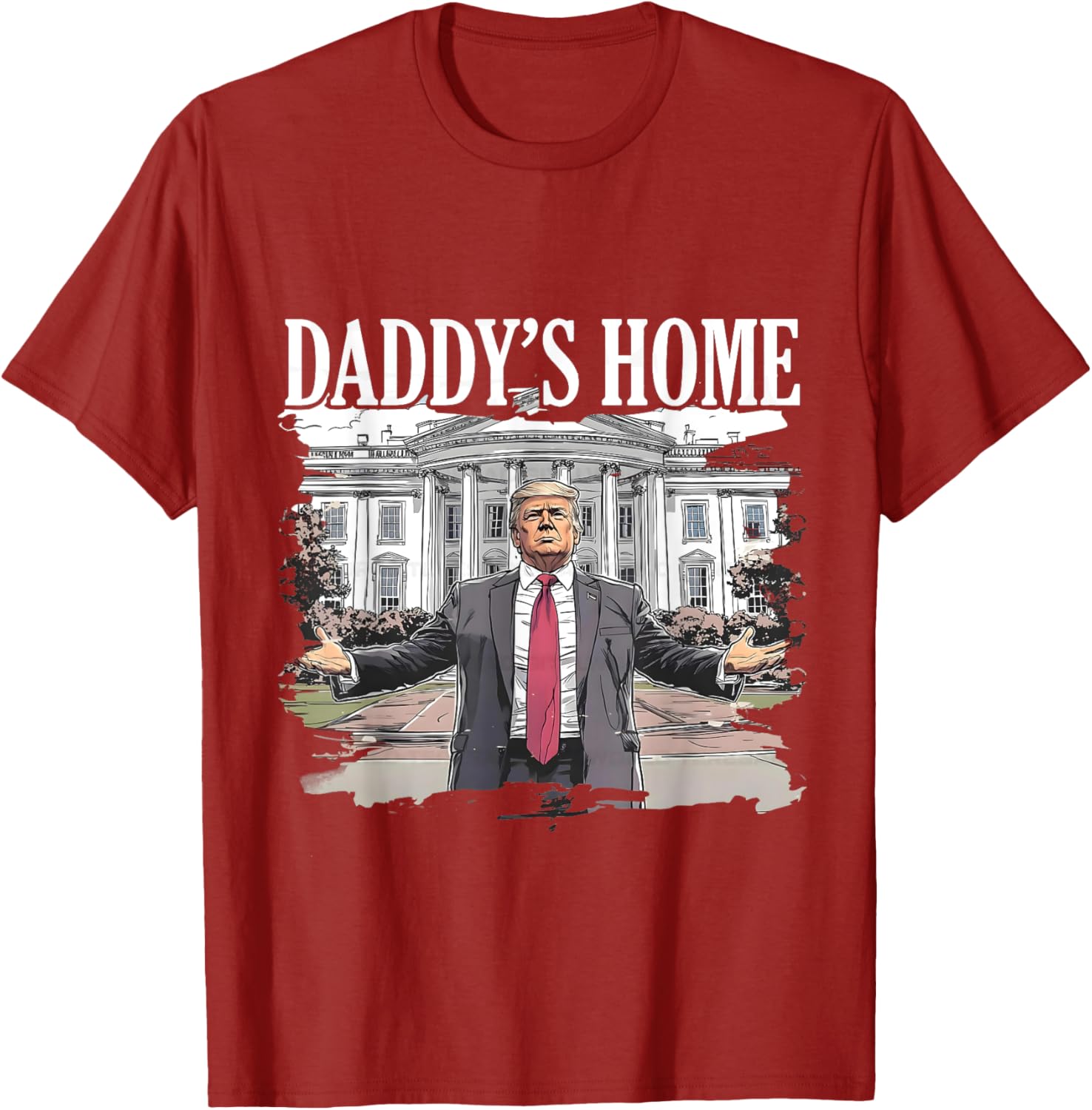 Trump Daddys Home White House 2024 T-shirt