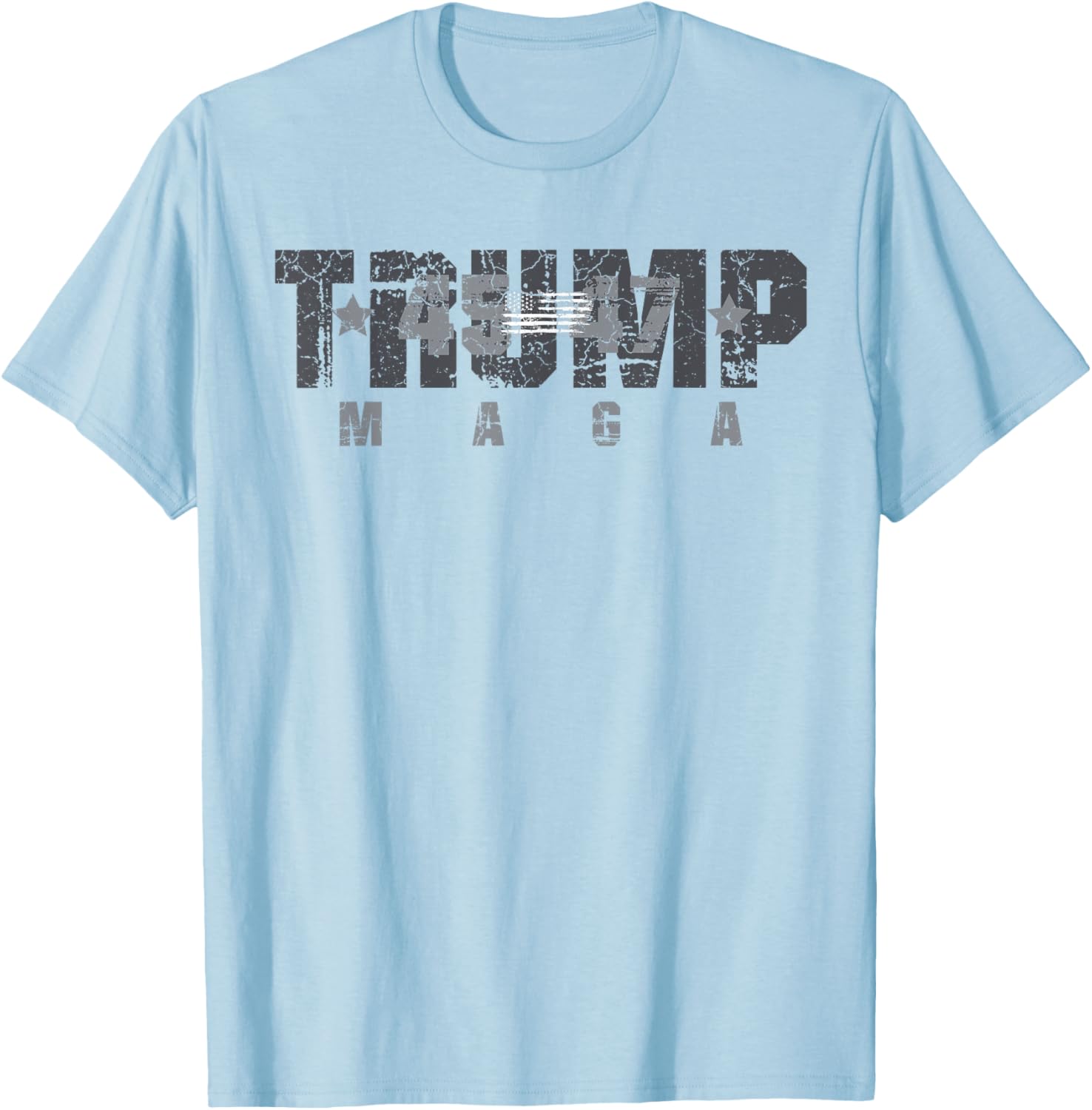 Trump 45-47 Maga Us Flag 2024 Presidential Election T-shirt