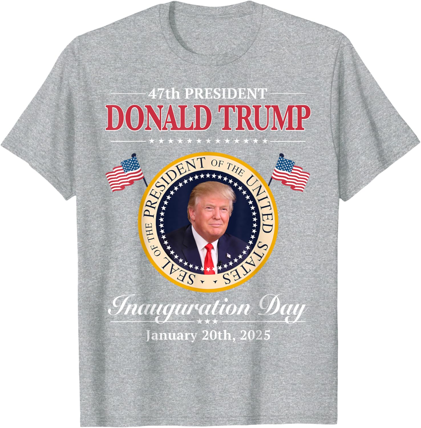 Donald Trump 47th President Inauguration 2025 Supporters T-shirt