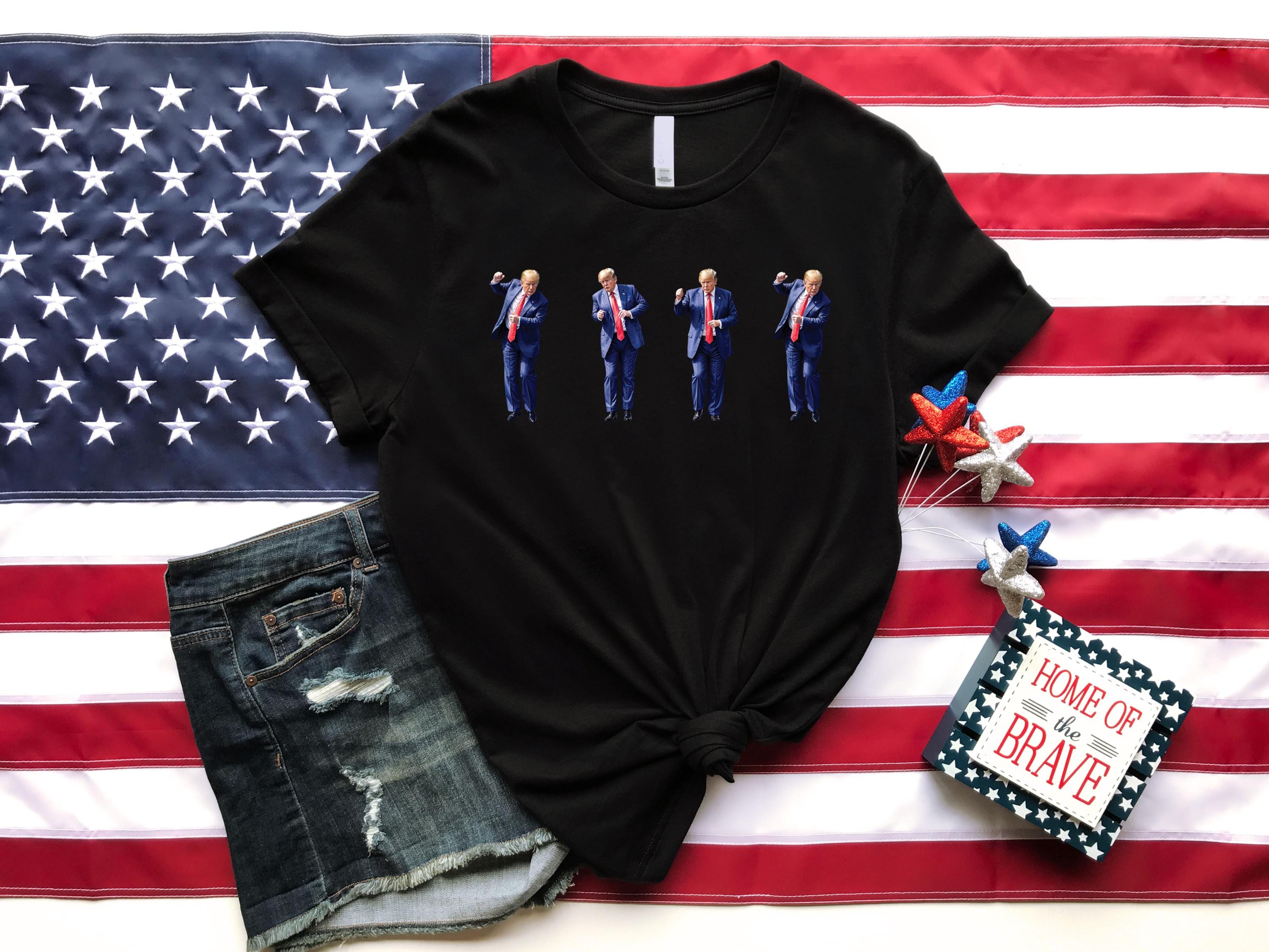 Trump Dance Tshirt Save America Tshirt Trump 2024 Tee Trump 4547 America First T-shirt Funny Trump Maga Gifttrump Shirtdonald Trump