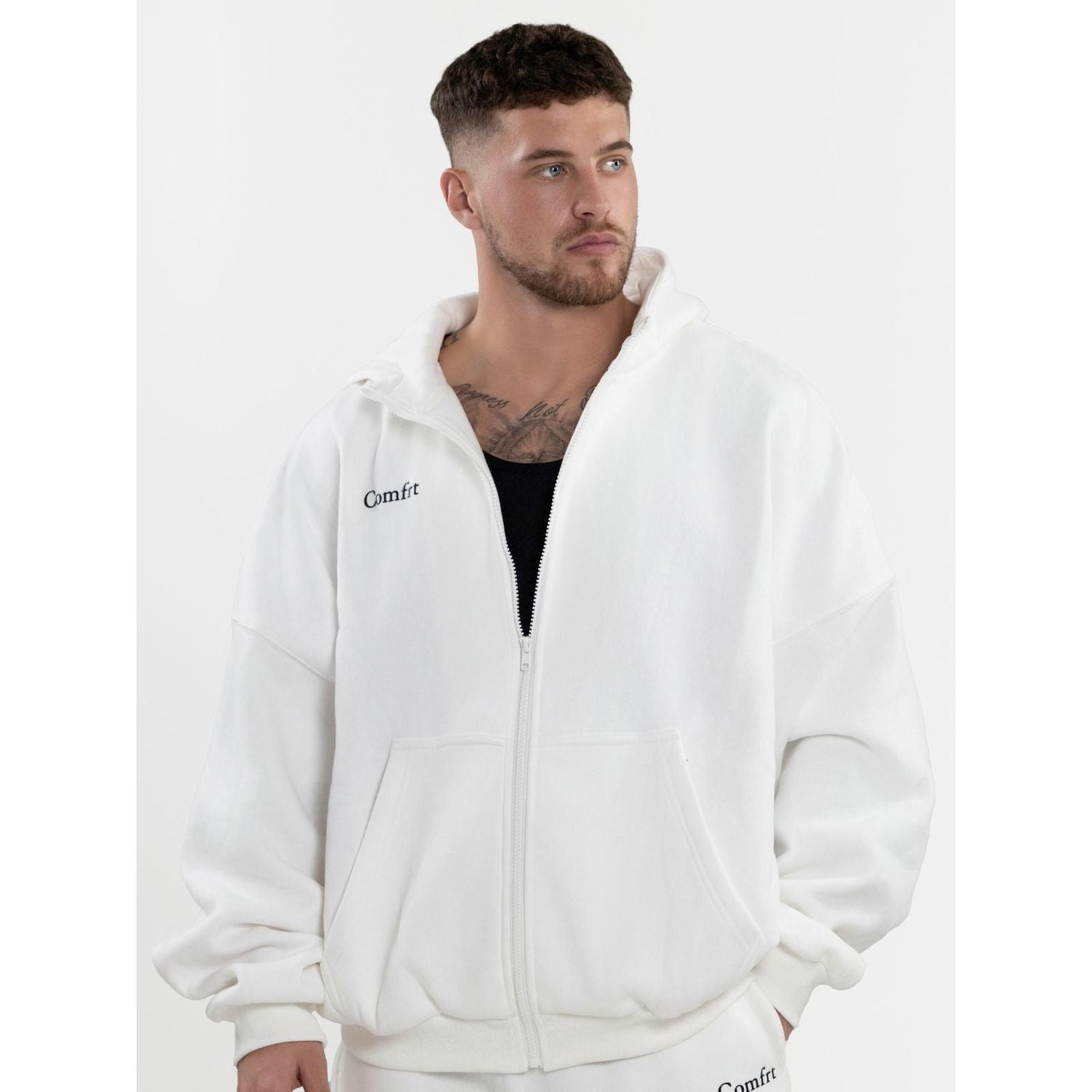 Comfrt Cloud Zip Oversized Hoodie For Stress Anxiety