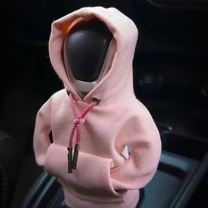 Sann Gear Shift Hoodie Gear Shift Cover Universal Car Shift Knob Hoodie Mini Hoodie For Car Shifter Automotive Interior Cute Gadgets Car Accessories And Decorations