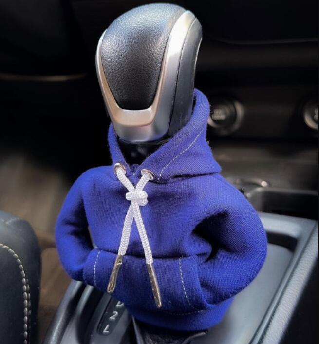 Sann Gear Shift Hoodie Gear Shift Cover Universal Car Shift Knob Hoodie Mini Hoodie For Car Shifter Automotive Interior Cute Gadgets Car Accessories And Decorations