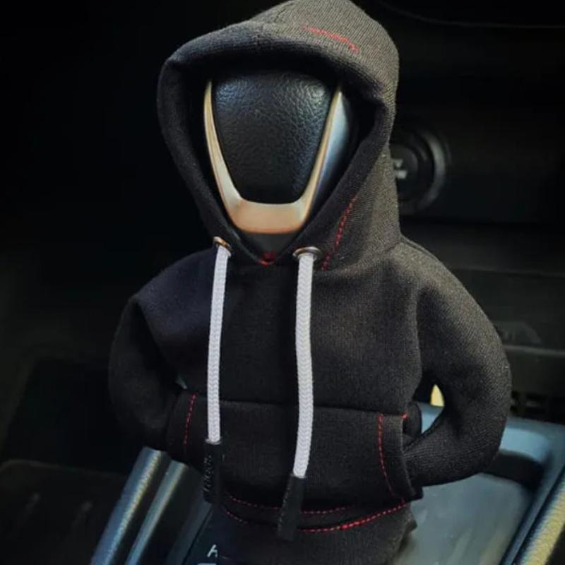 Sann Gear Shift Hoodie Gear Shift Cover Universal Car Shift Knob Hoodie Mini Hoodie For Car Shifter Automotive Interior Cute Gadgets Car Accessories And Decorations