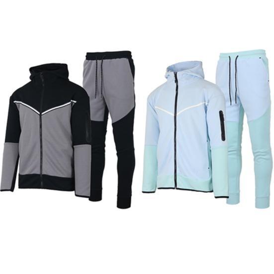 Mens 4-piece Fleece Zip Hoodie Jogger Set- 2 Full Sets- Classic Polar Tech Fleece Options Available