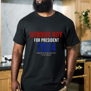 Connor Roy For President Succession Logo T-Shirt