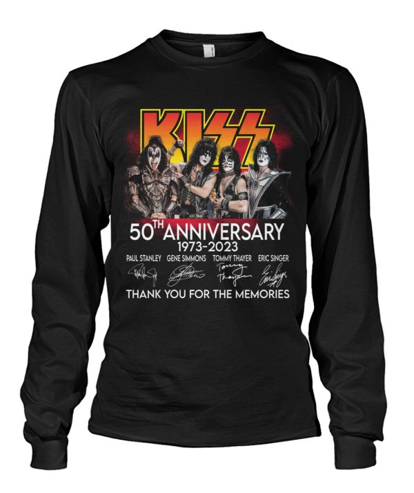 Kiss 50th Anniversary 1973 – 2023 T-Shirt