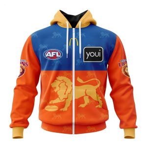 Personalized AFL Brisbane Lions Away Kits 2023 T-Shirt