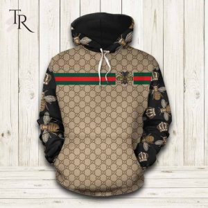Gucci Bee Unisex Hoodie For Men Women Luxury Brand Outfit Luxury Hoodie Outfit For Fall Outfit