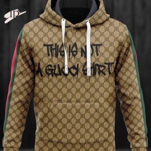 Gucci This Is Not A Gucci Shirt Unisex Hoodie Luxury Brand Outfit For Men Women Luxury Hoodie Outfit For Fall Outfit