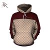 Gucci Green Red Golden Logo Luxury Brand Premium Hoodie For Men Women Luxury Hoodie Outfit For Fall Outfit