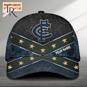 AFL Carlton Blues Customize Your Name Baseball Cap